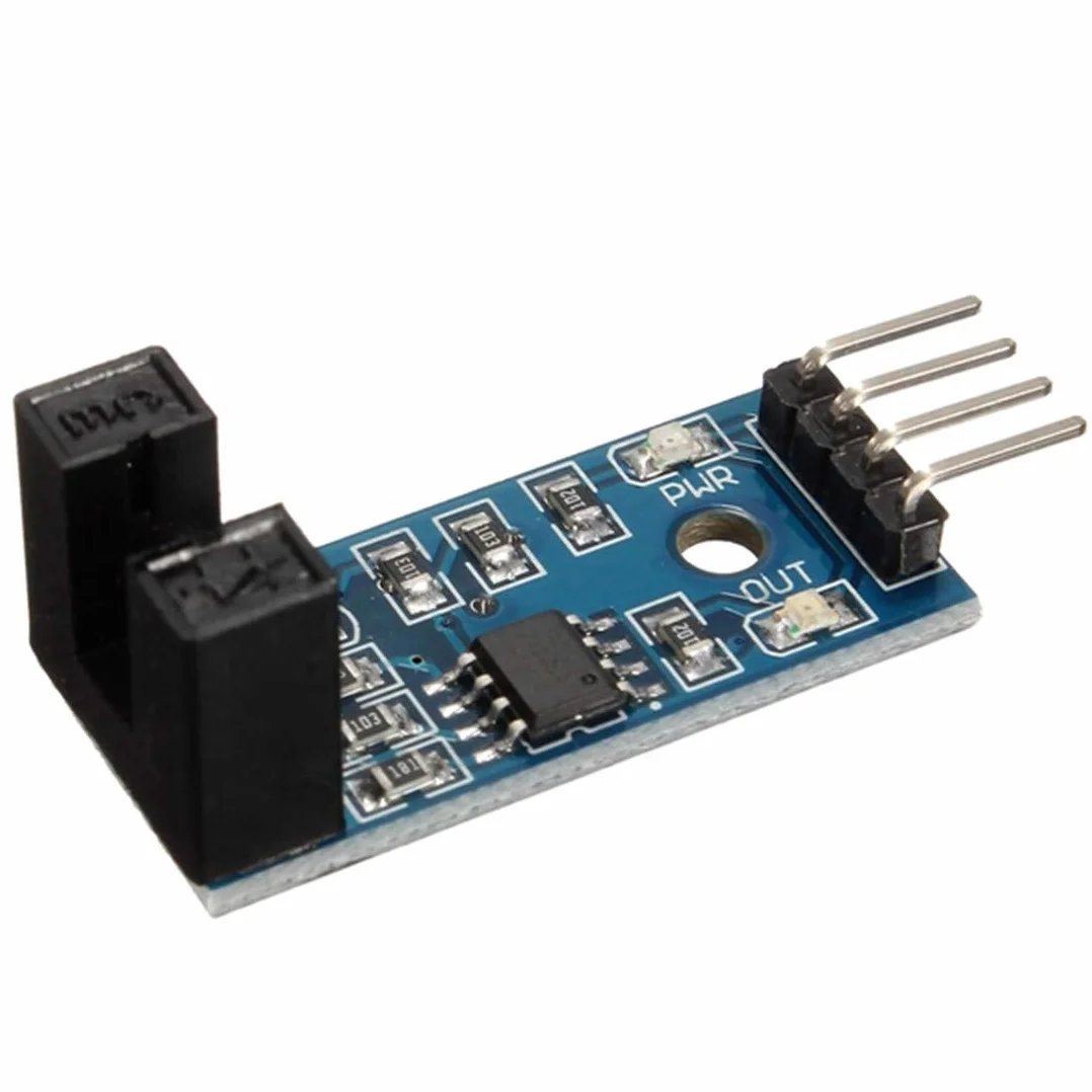 Moduł czujnika prędkości LM393 transoptor podczerwieni 5-pak do Arduino