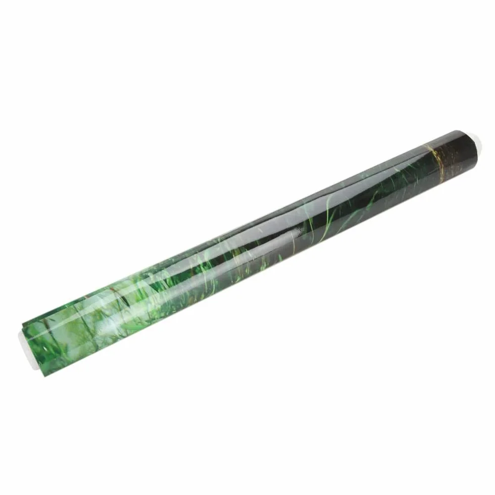 Naklejka ścienna akwarium tło trawa wodna PVC klej 76x30cm