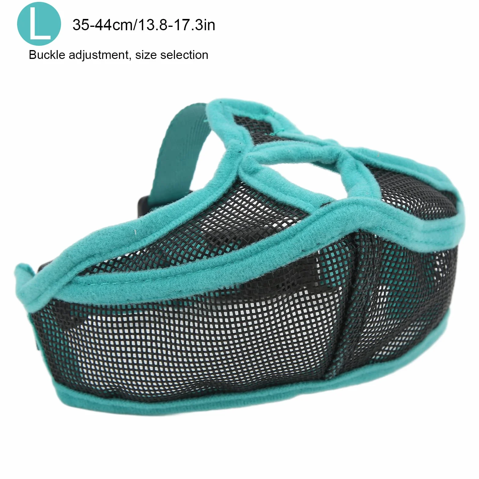 Sonew Kaganiec dla Psa z Krótkim Pyskiem, S-XL, Oddychający Siatkowy, Przeciw Gryzieniu i Lizaniu, dla Buldoga Francuskiego, Shih Tzu i Mopsa