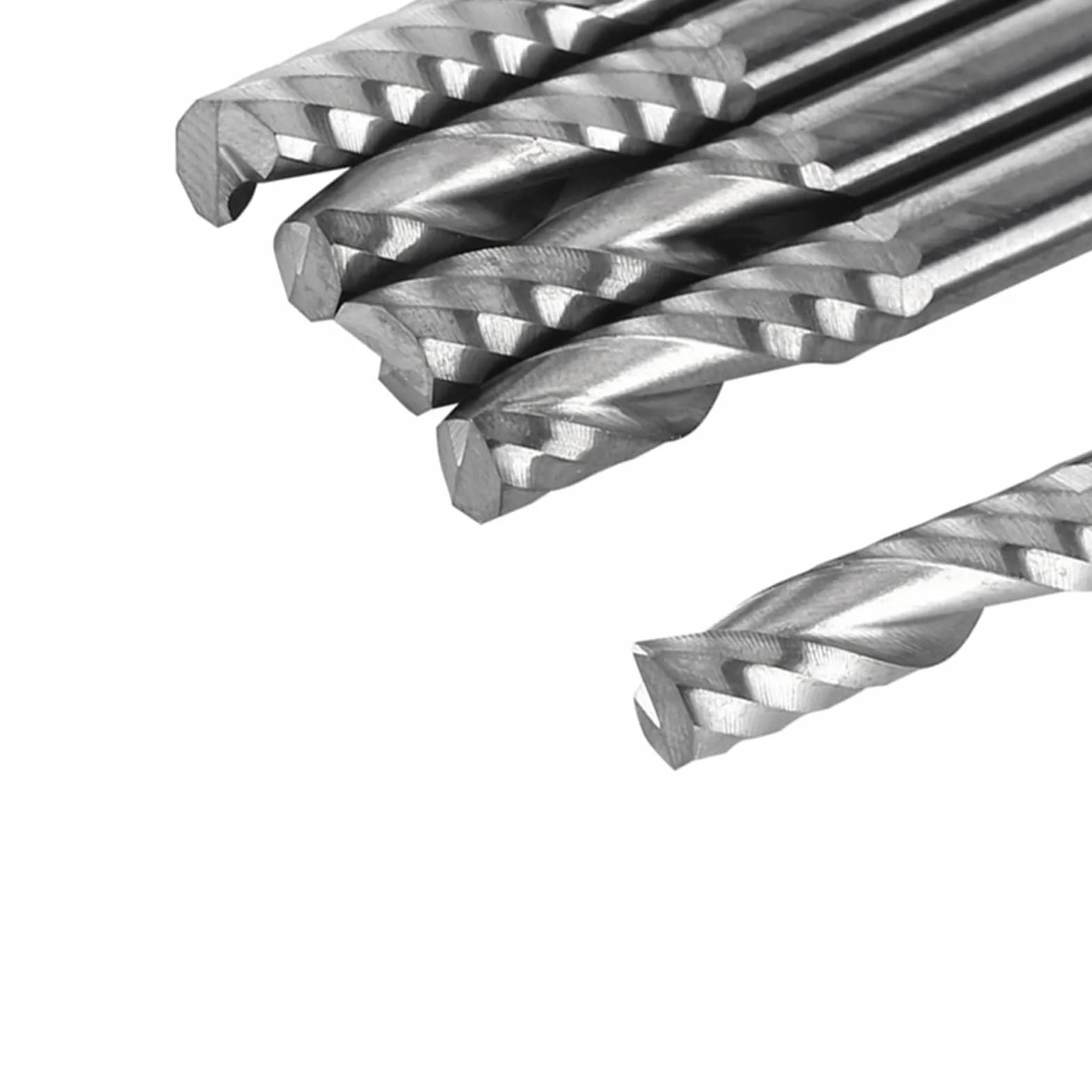 5 sztuk 6 mm trzpień frez wolframowy Frese, Frez do frezowania Alluminio 6 mm Frez z węglików spiekanych Frez spiralny do cięcia miękkich materiałów