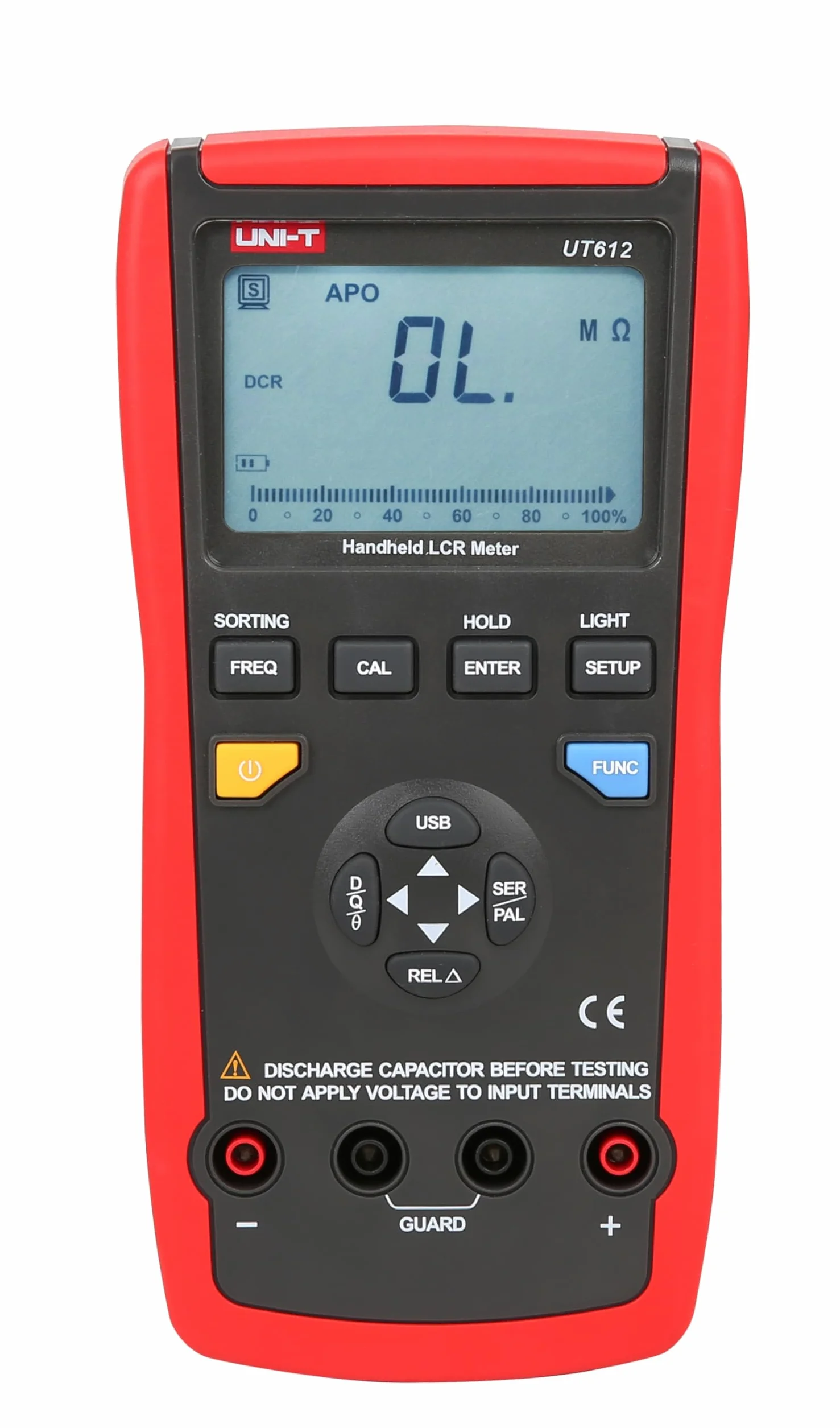 UNI-T UT612 Cyfrowy miernik LCR 100 kHz USB