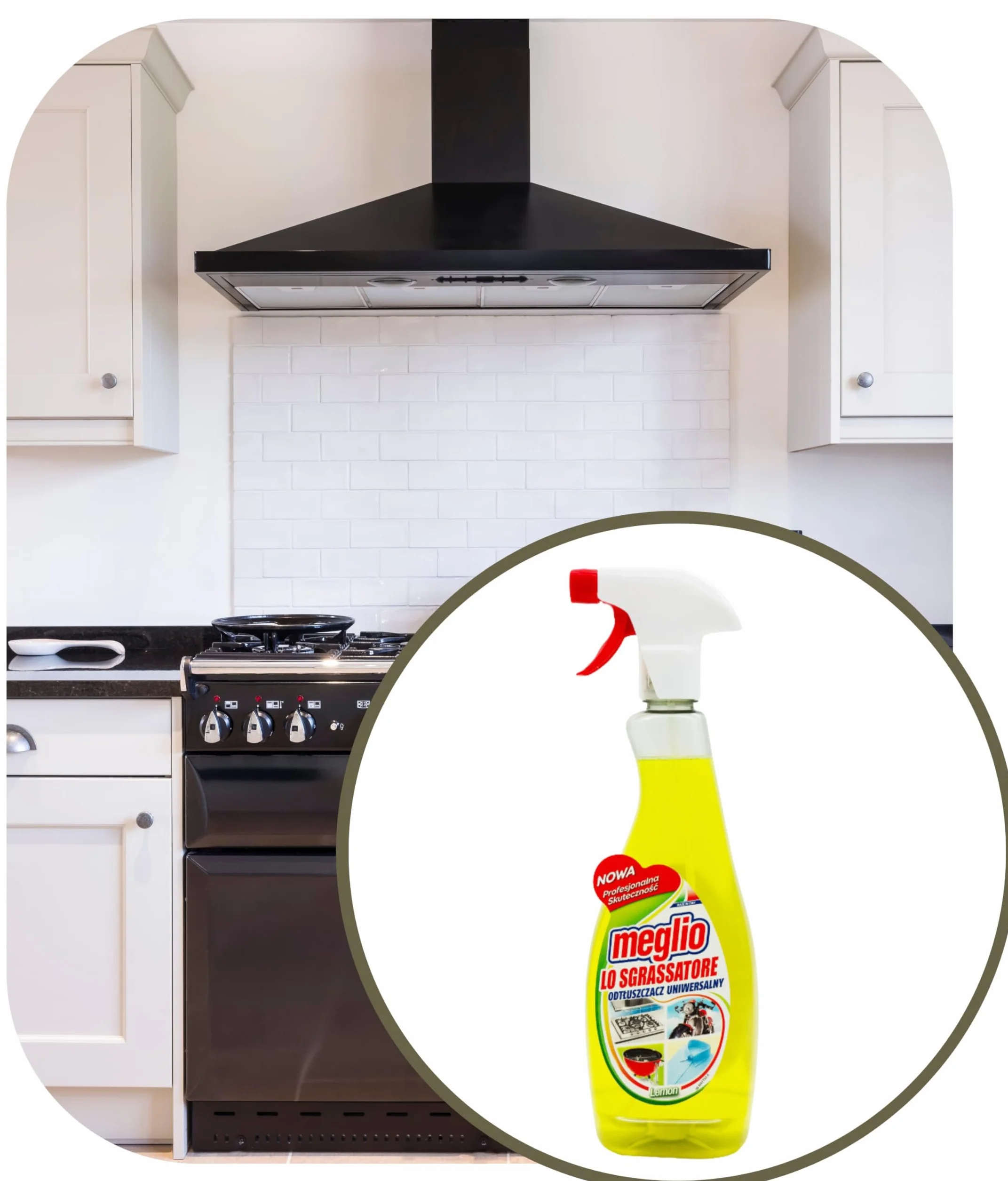 MEGLIO Odtłuszczacz uniwersalny Lemon, 750ml