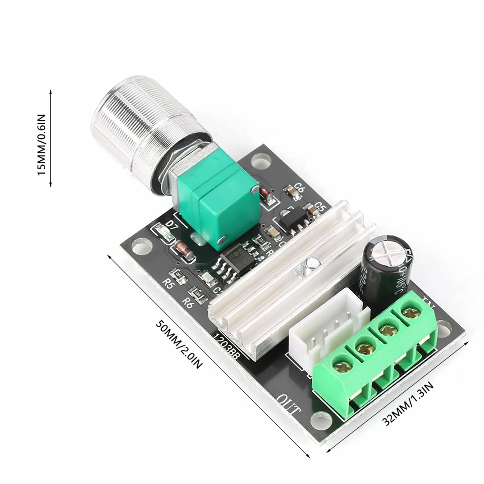 12V Dc Motor Speed Controller Pwm Reversible Regulator 6V 24V 3A Switch