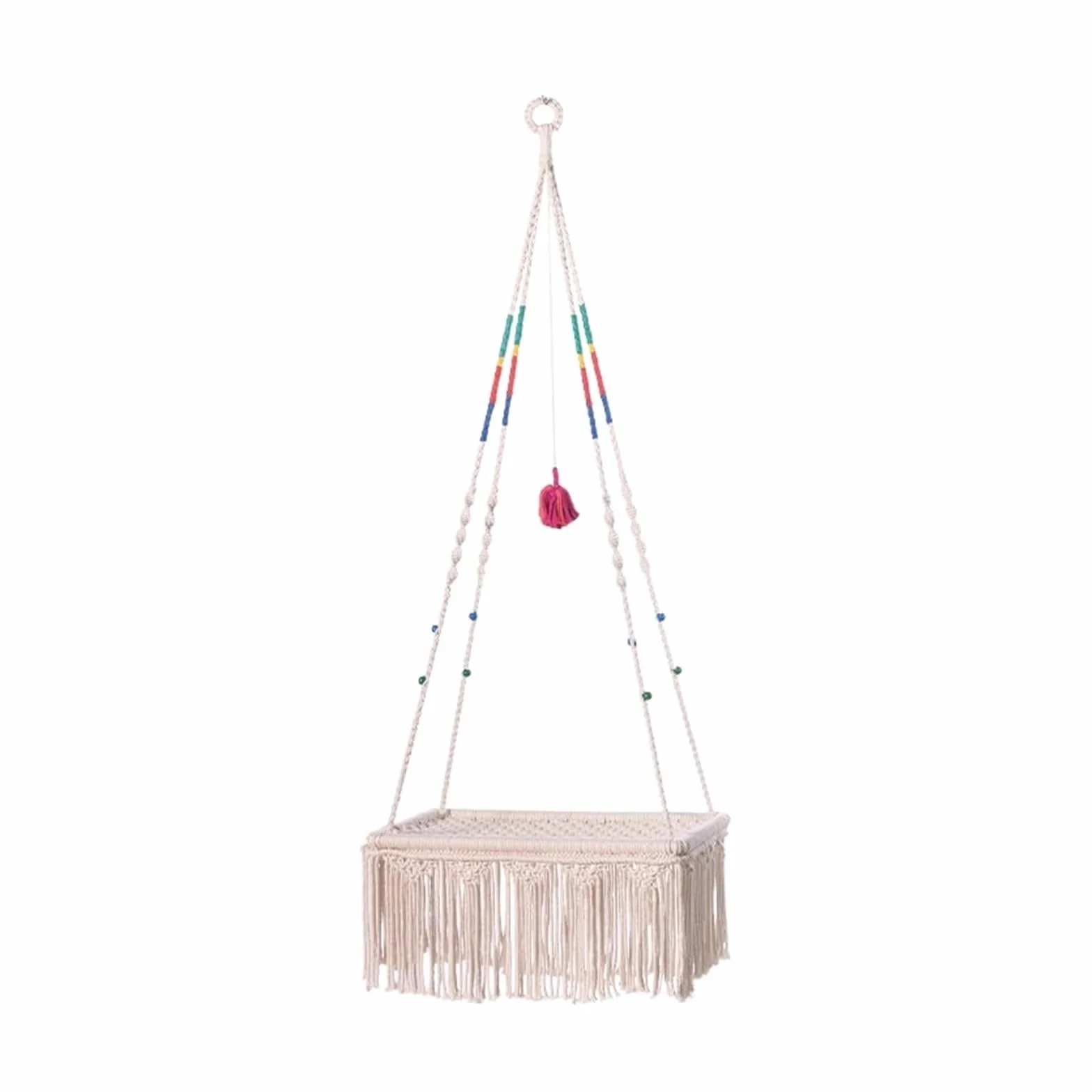Hamak Dla Kota Bawełniana Lina Przyssawka Zwierząt Okno Siedzenie Wiszące Spanie Legowisko Zapobiegające Zadrapaniom Pościel Do Okien Artykuły Kotów Stabilny I Wygodny(Hanging hammock)