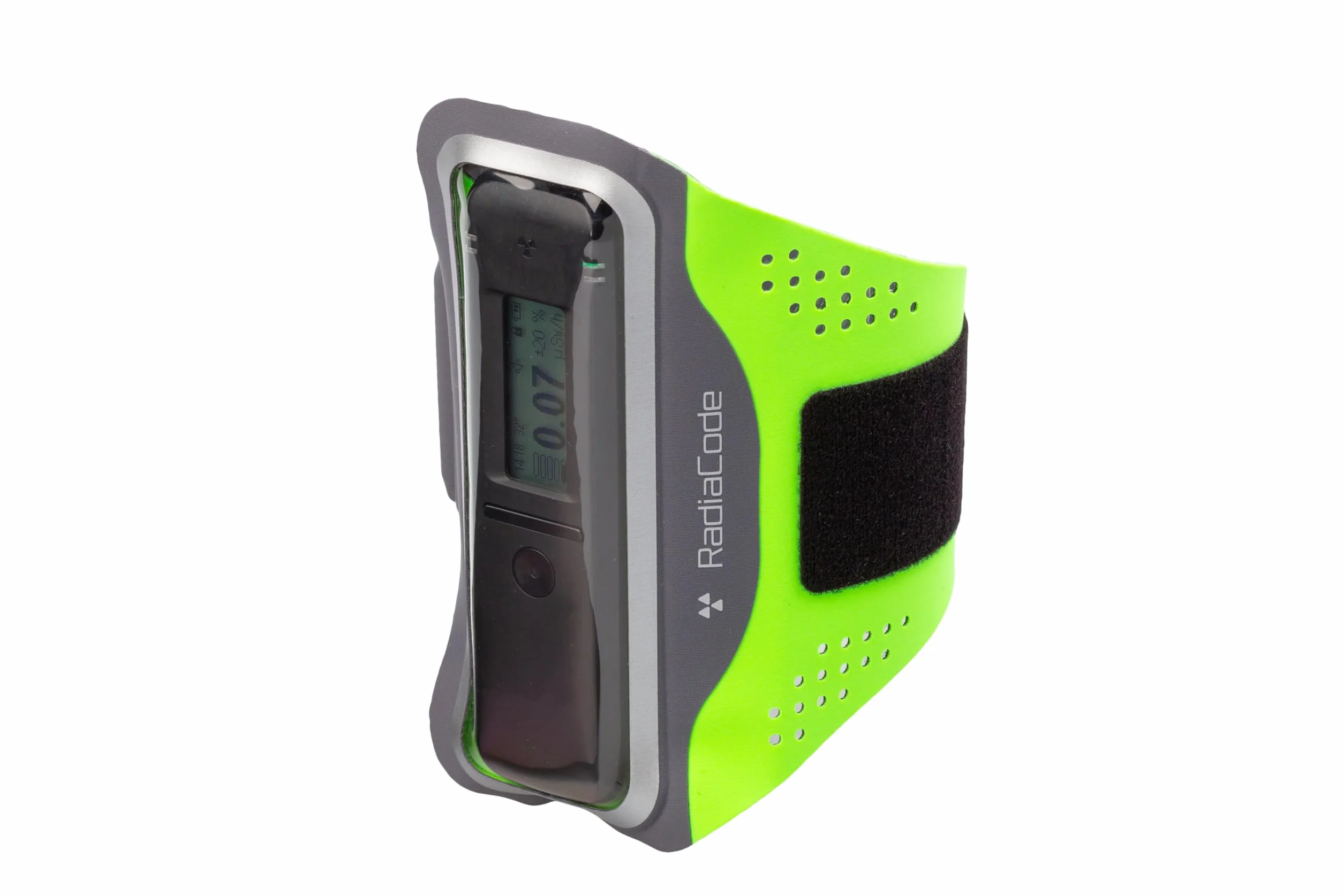 Etui do biegania dla Radiacode 102 103 Wodoodporny pasek z regulowanym paskiem wykonany z lycry z paskiem odblaskowym