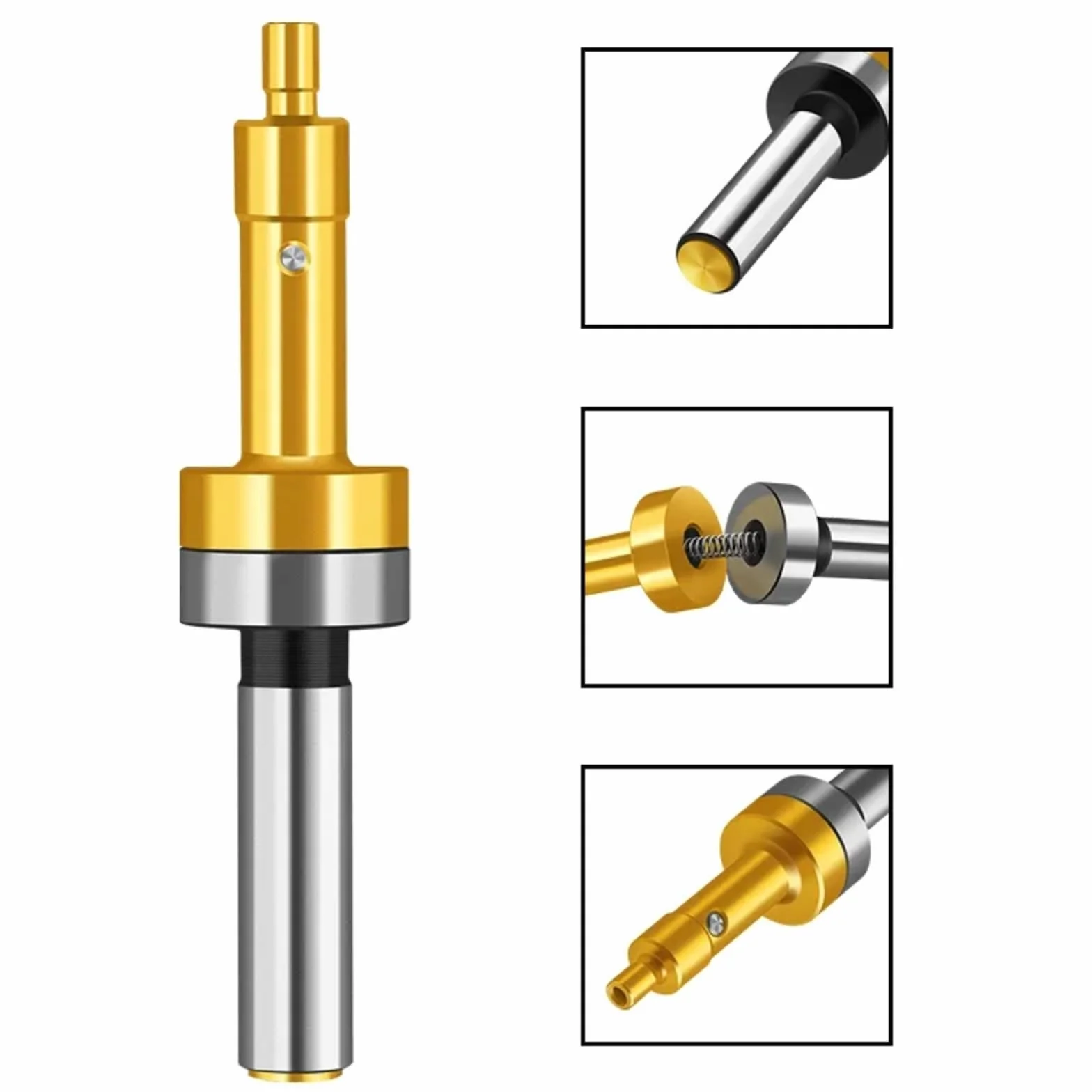 Samfox Edge Finder, 10 mm niemagnetyczny mechaniczny lokalizator krawędzi do tokarek CNC