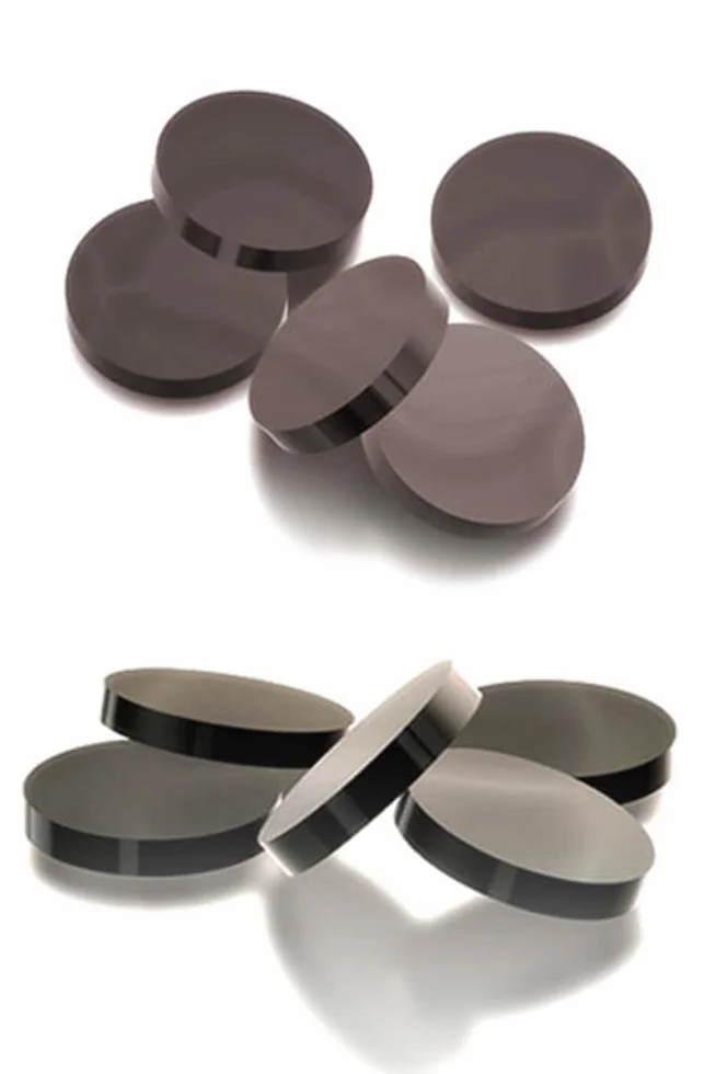 Soczewka germanowa D15x2mm okienko IR do kamery termowizyjnej 2 Sides AR