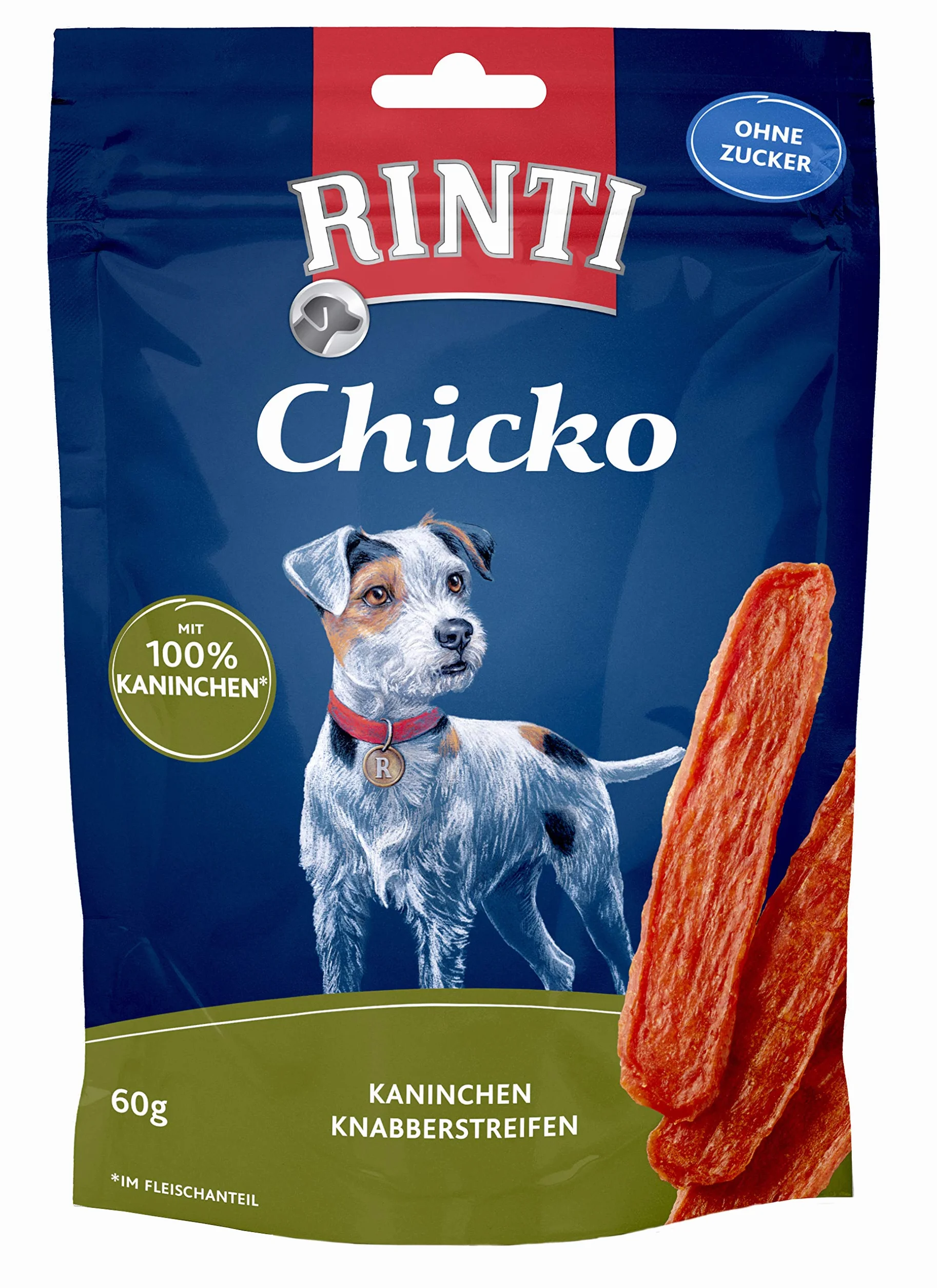 RINTI Chicko królik 12 x 60 g