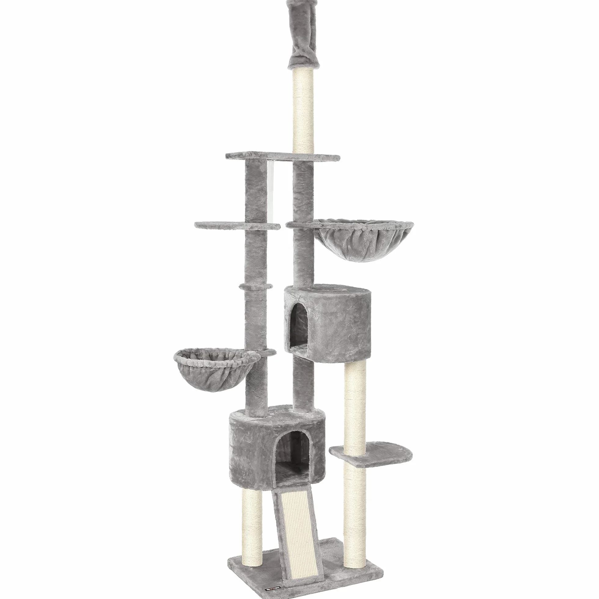 Feandrea Drapak dla Kota, Jasnoszary, 240-260 cm