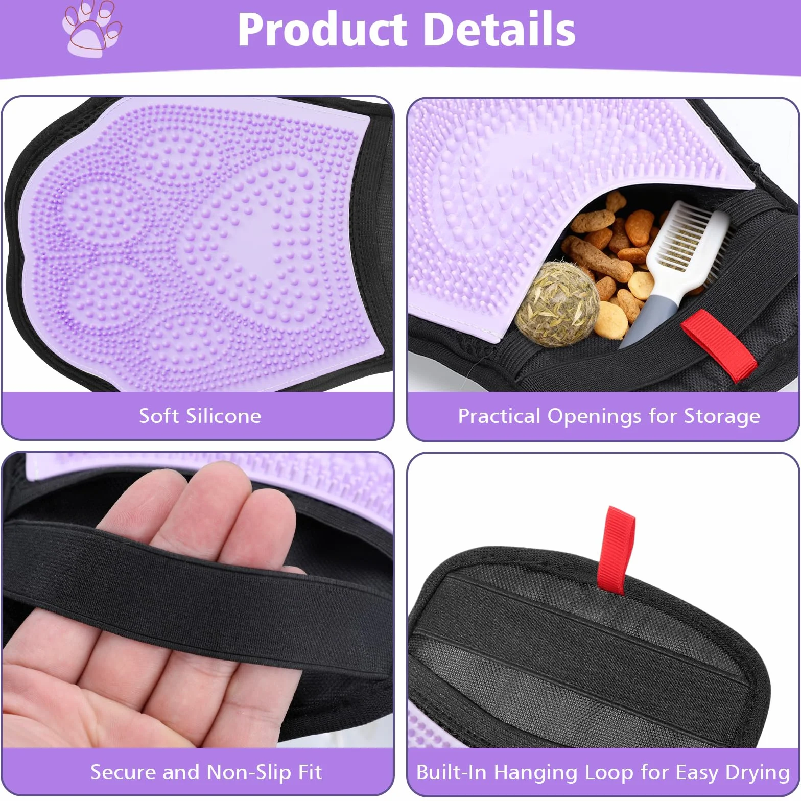 Rękawica do Czyszczenia Sierści - Rękawica do Czesania, Reusable Pet Hair Remover, Stronami do Usuwania Sierści z Ubrań, Sofy, Dywanów