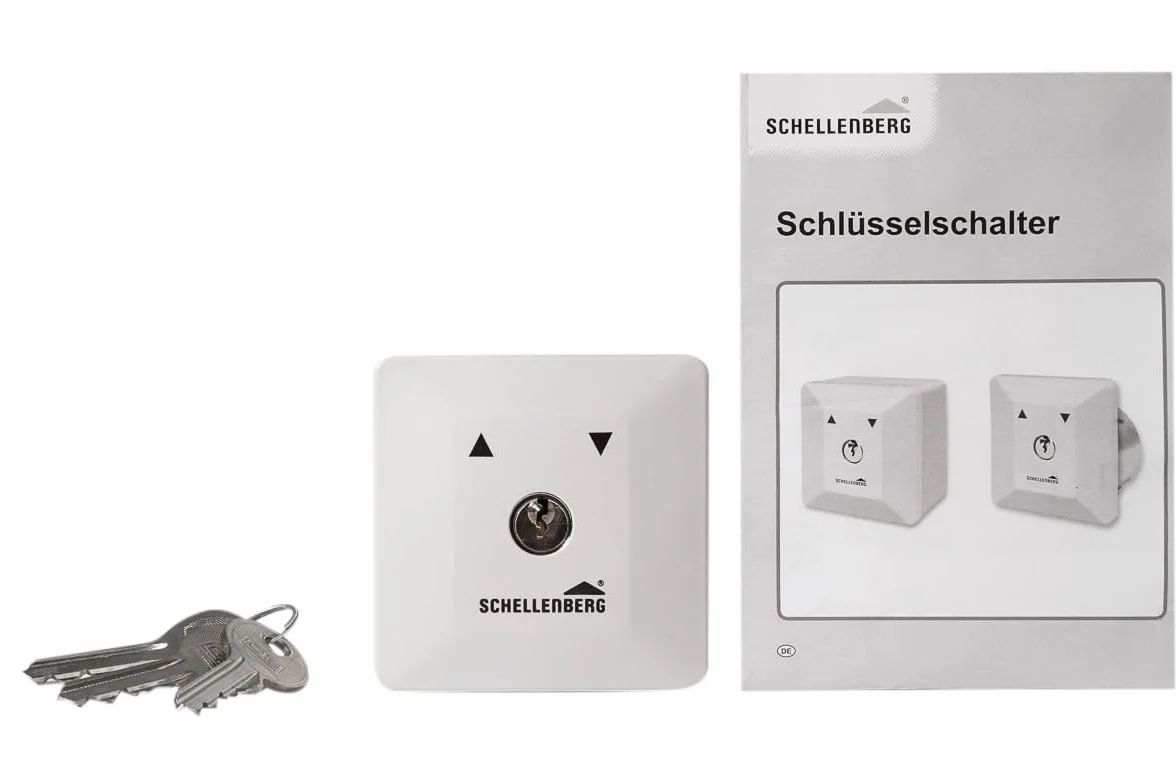 Schellenberg 25101 Przełącznik kluczykowy natynkowy do bram