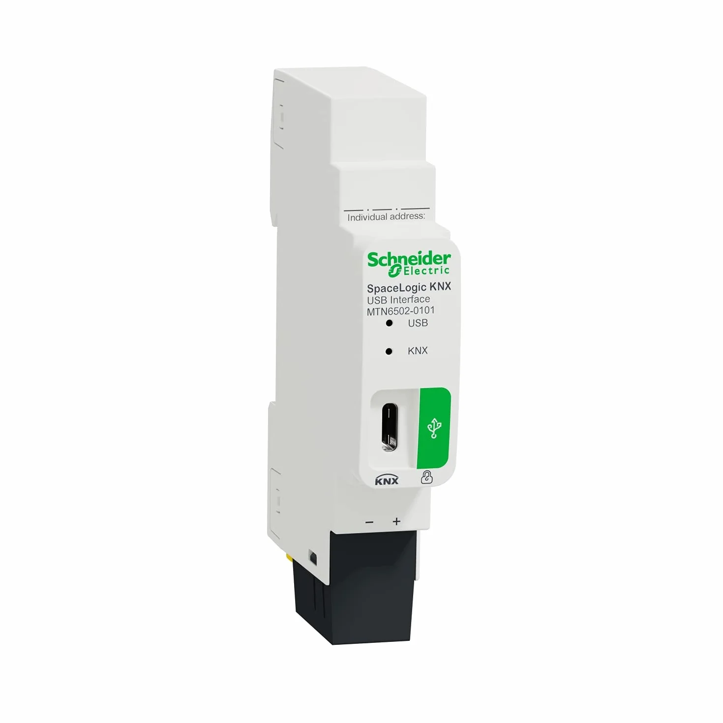 Schneider Electric - SpaceLogic KNX - Port USB Secure - Szyna Din - MTN6502-0101