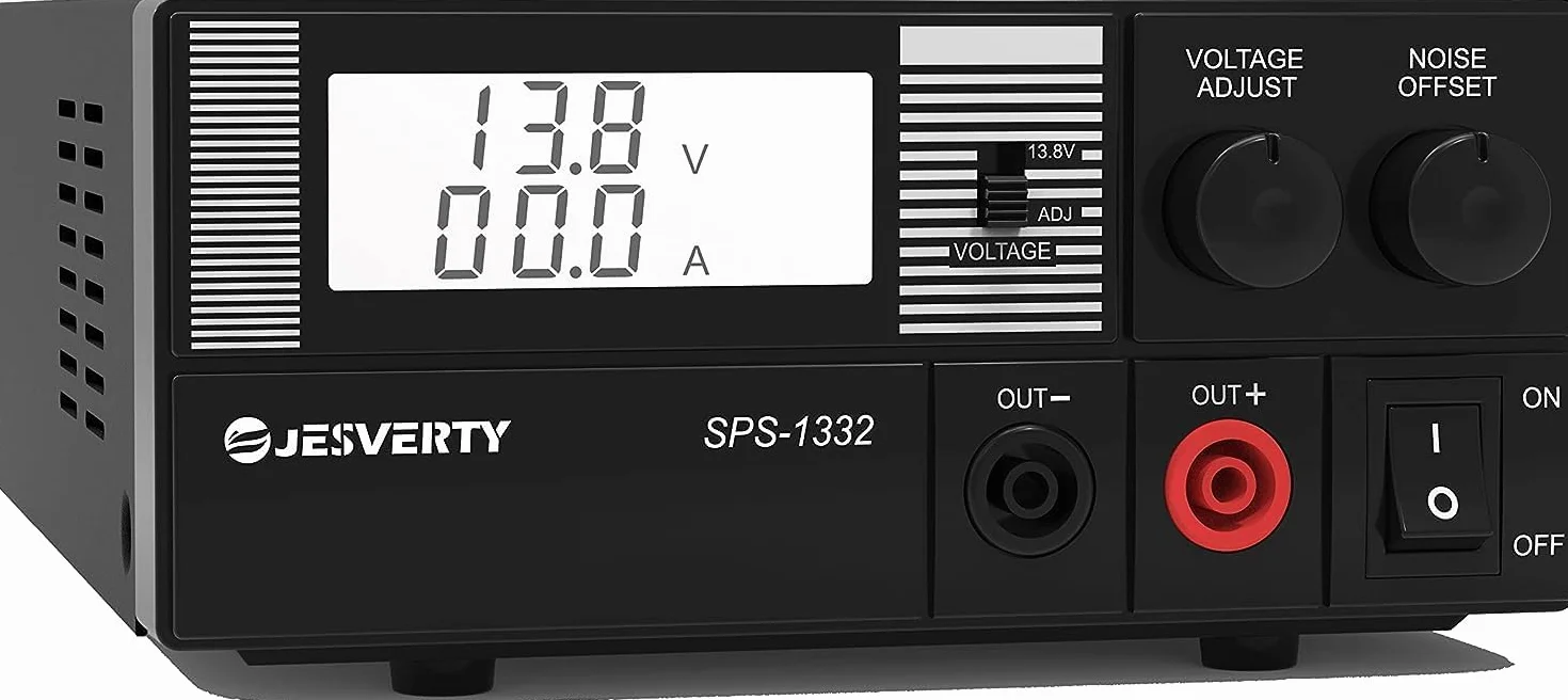 Jesverty SPS-1332 Zasilacz stołowy 30A regulowany AC-DC 13,8V 9-15V
