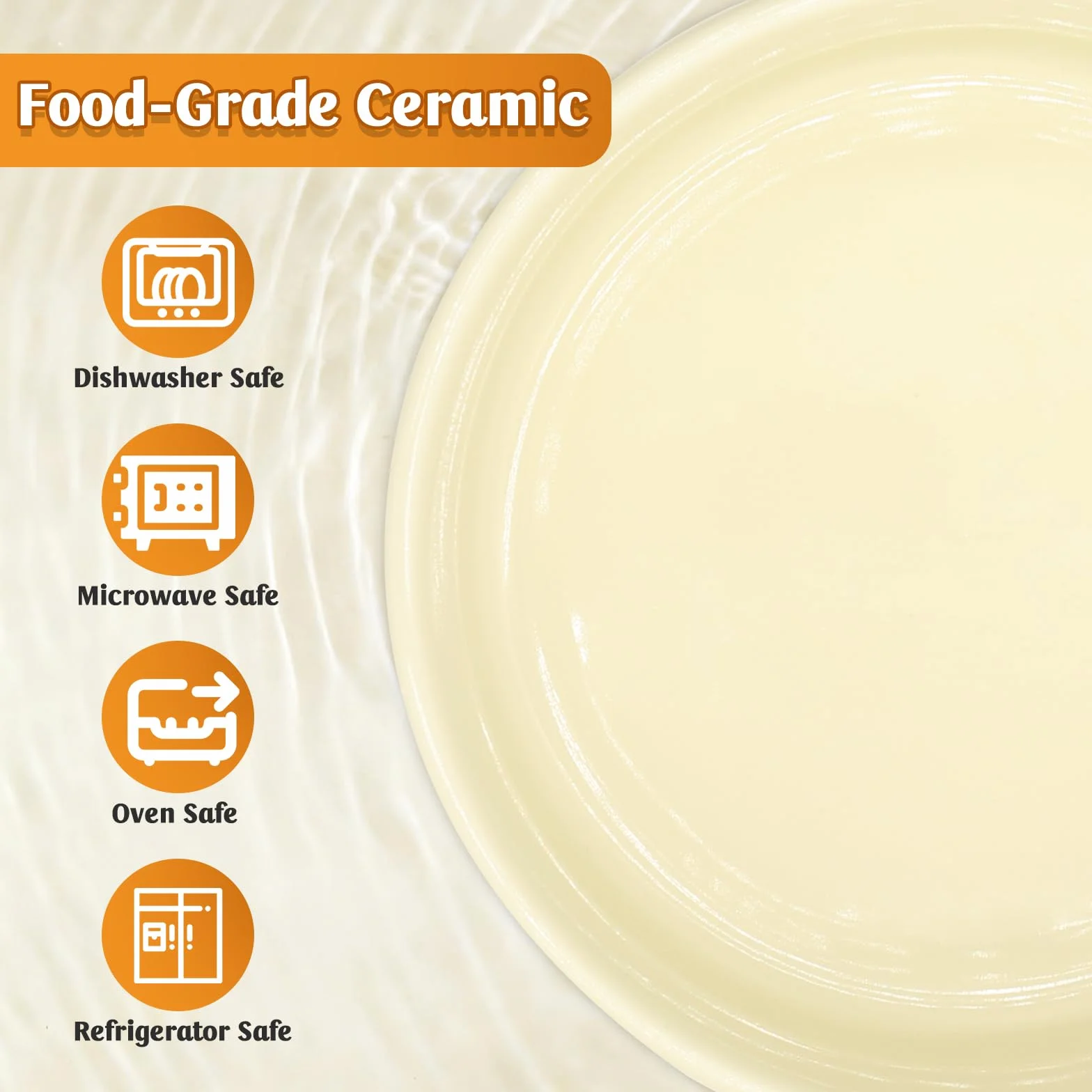 850 ml ceramiczne podniesione miski dla psów z drewnianym stojakiem, podwójny zestaw na karmę i wodę, antypoślizgowy i stabilny, idealny dla małych i średnich psów - łatwe do czyszczenia