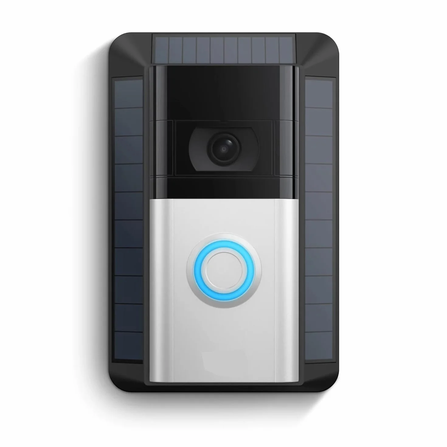 Ładowarka solarna kompatybilna z Ring Video Doorbell 3, Video Doorbell 3 Plus, Video Doorbell 4, Battery Doorbell Plus, Battery Doorbell Pro
