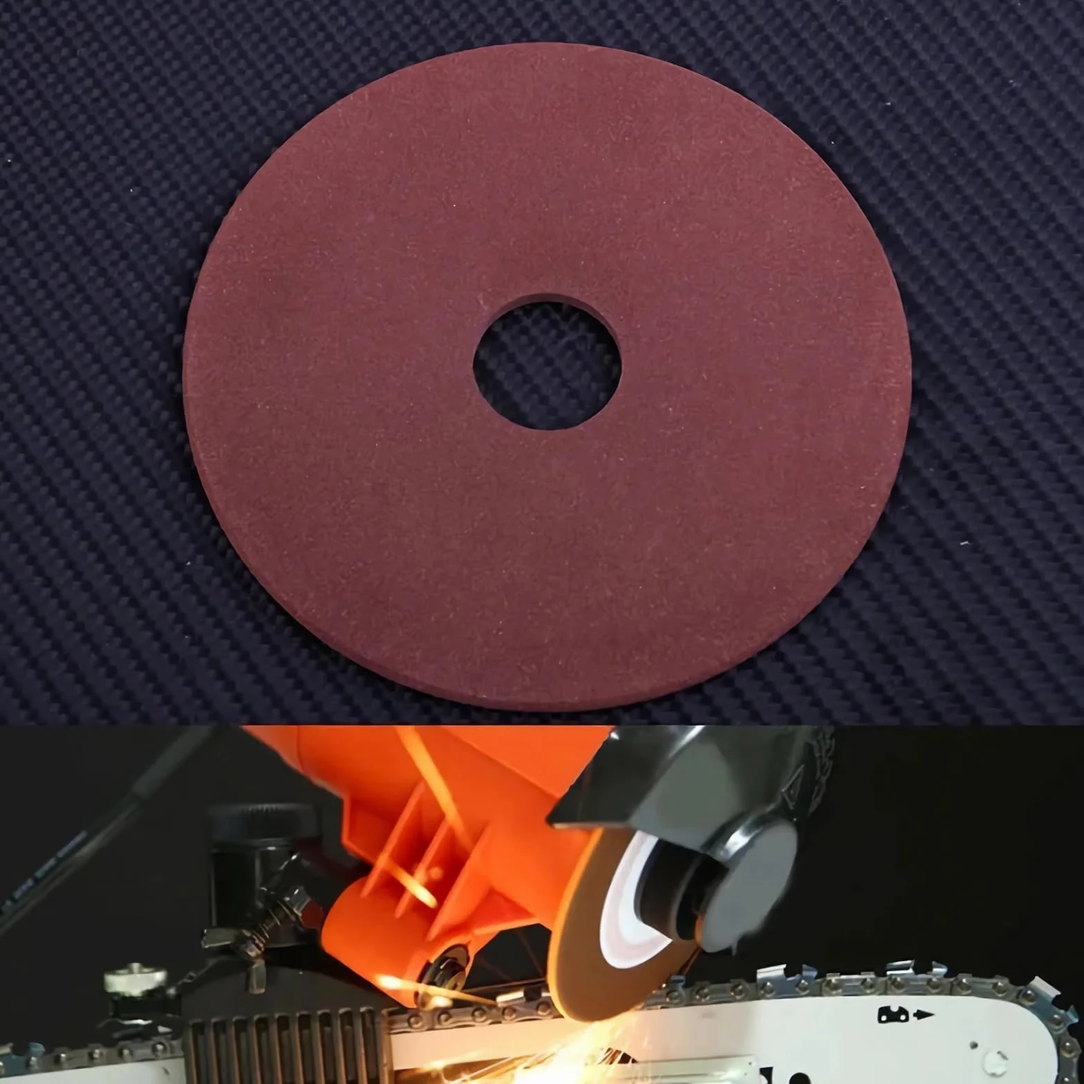 Tarcza do piły łańcuchowej 10 cm, szlifierska 105 mm x 22 mm, 325 cali, narzędzie do szlifowania