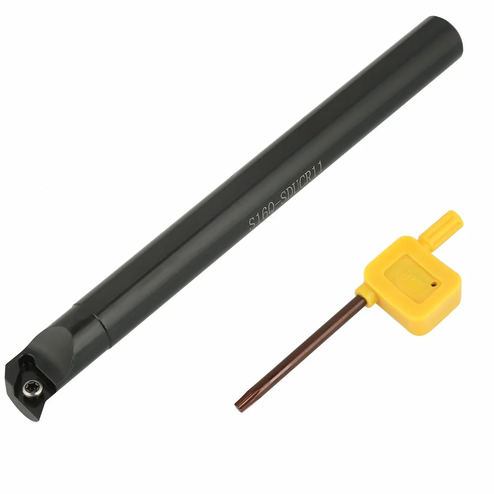 S16Q-SDUCR11 16x180mm 95° Cutter Halter für DCGT11T3 DCMT11T3 DCMW11T3 Einsatz Innengewinde Drehen Werkzeughalter