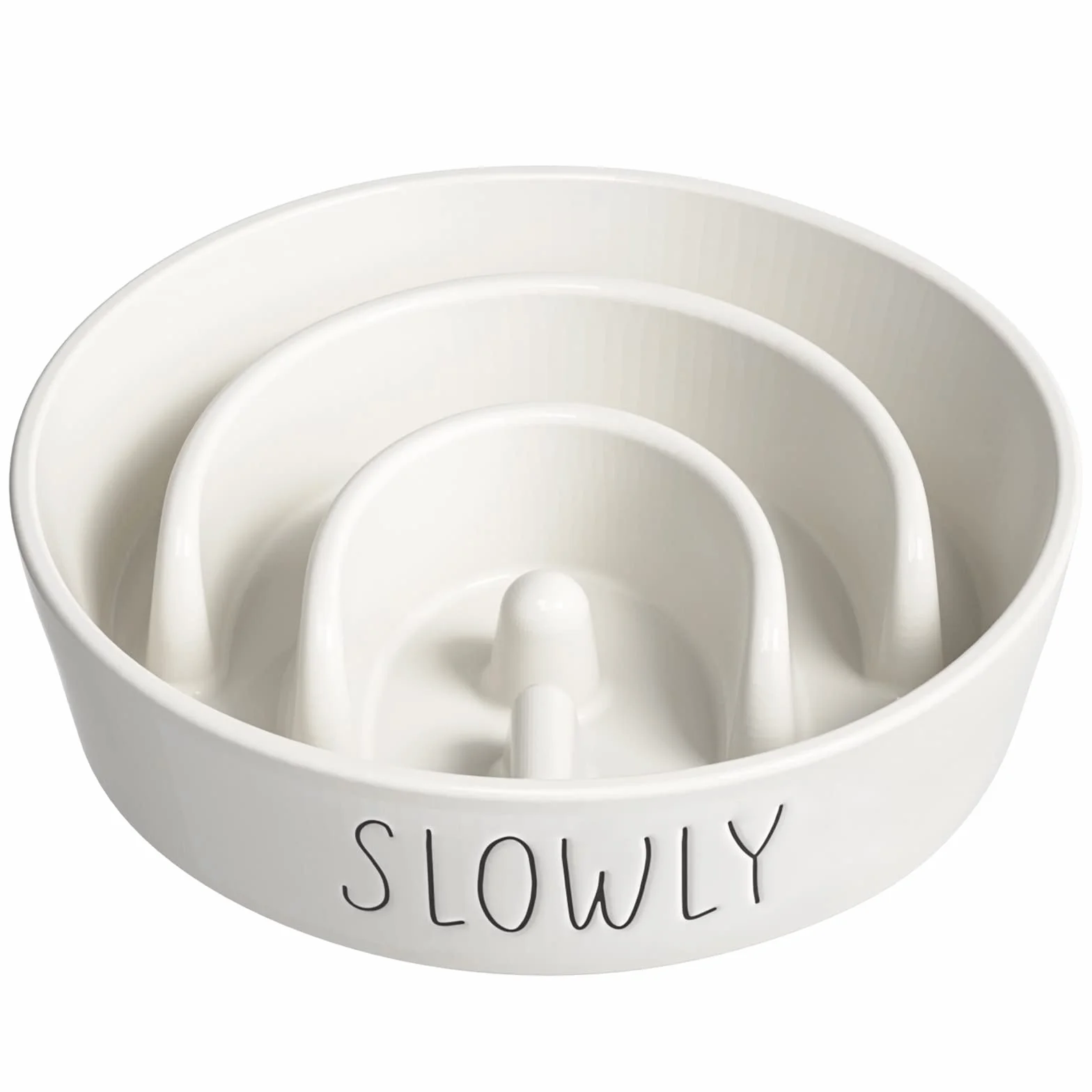 LE TAUCI PET Ceramiczna miska na karmnik dla psów, puzzle, miska na karmę dla psów, dla małych, średnich i dużych ras, miska do powolnego karmienia dla szczeniąt, miski dla psów do powolnego jedzenia,