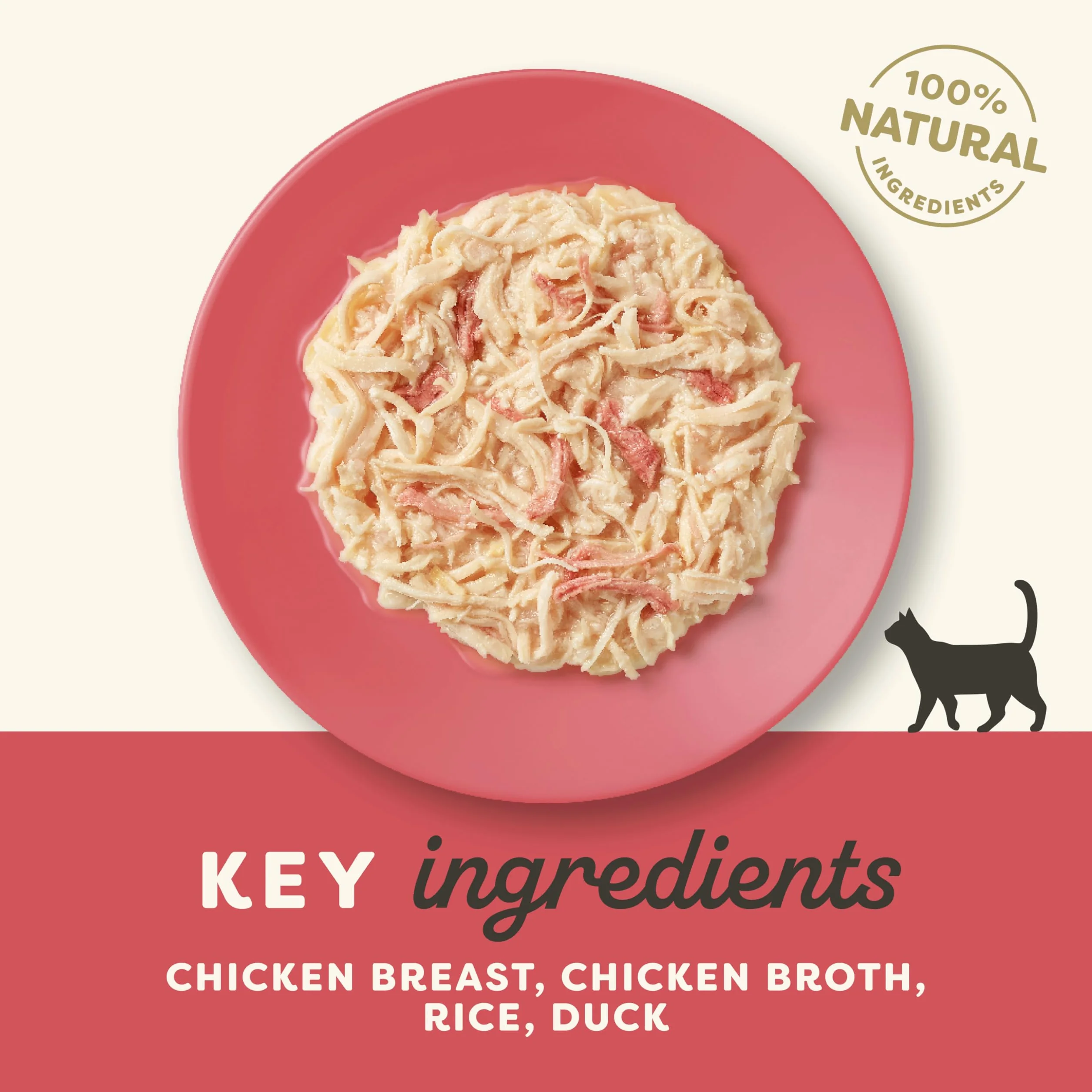 Applaws 100% Natural Wet Cat Food, Chicken Breast with Duck in Broth Pot, 60g (Pack of 10)