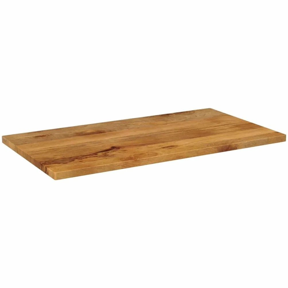 vidaXL Blat stołu, 120x70x2,5 cm, prostokątny, lite drewno mango, blat stołowy, drewniany blat stołu, blat na stół, blat na wymianę, blat do stolika