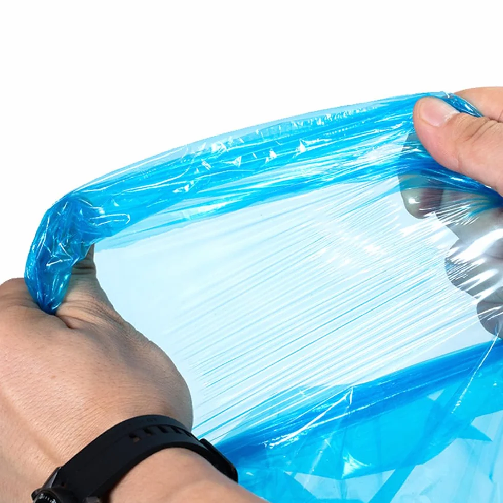 POFET Zestaw 5 wkładów Pierścienie foliowe do napełniania Torby do napełniania Kompatybilny wkład kasowy do Litter Genie XL/LitterLocker Fashion/LitterLocker LitterLocker II/LitterLocker