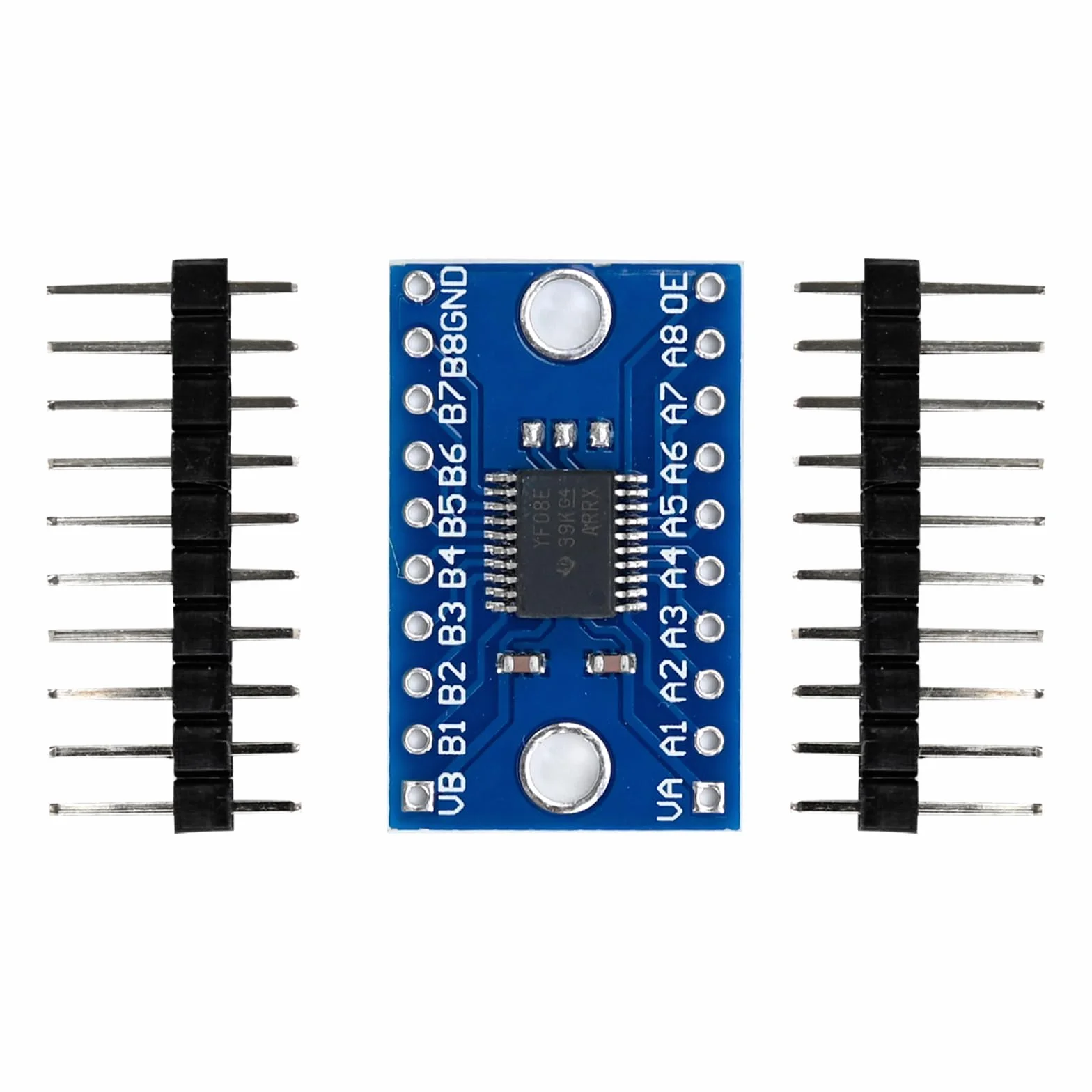 Podazz Wysokoprędkowy pełnoduplexowy konwerter poziomu logiki 8-kanałowy SPI 8-drożny 3.3V 5V I2C IIC 8-bitowy dwukierunkowy moduł konwertera kompatybilny z Raspberry Pi i Arduino (5-pack)