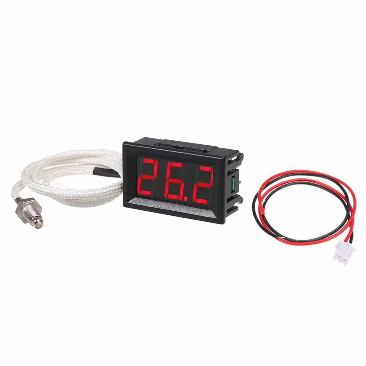 Termometr przemysłowy Alnicov -30 do 800°C 12V z sondą