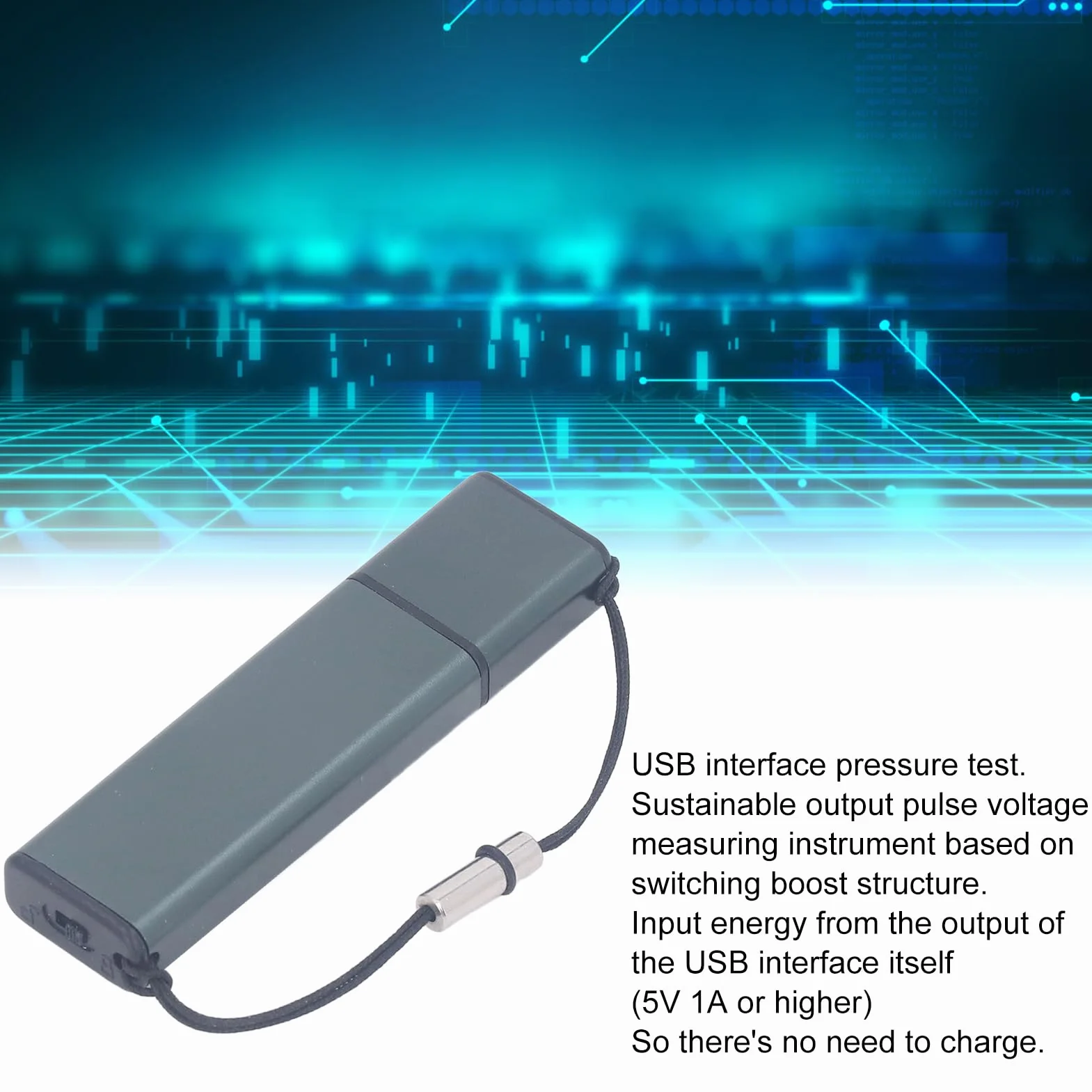 Generator Impulsów Wysokiego Napięcia USB Killer 3.0, łatwe Testowanie Obciążenia USB Dzięki Szerokiej Kompatybilności z Testowaniem Wytrzymałości Interfejsu USB