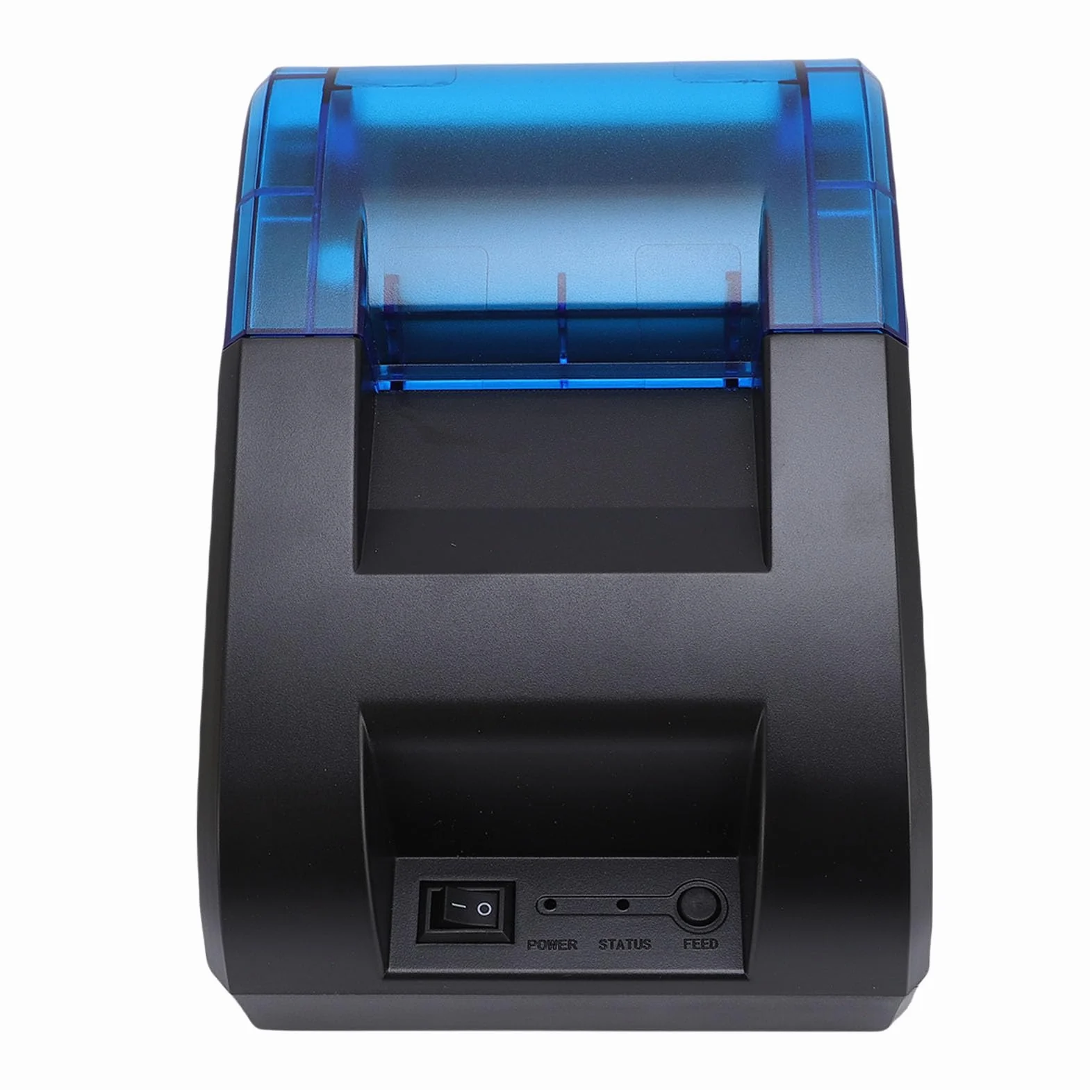 Przenośna Drukarka Termiczna, 58 Mm USB Bluetooth Drukarka Odbioru, Polecenie ESC POS, Użycie z Telefonami i Komputerami, dla Restauracji, na Wynos, Supermarkety