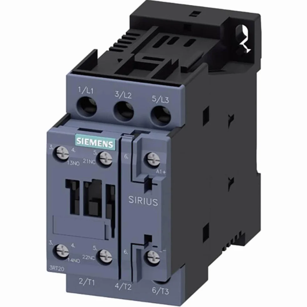 Siemens Schütz AC-3 15 kW 400 V styk otwarty + styk zamknięty prąd stały 24