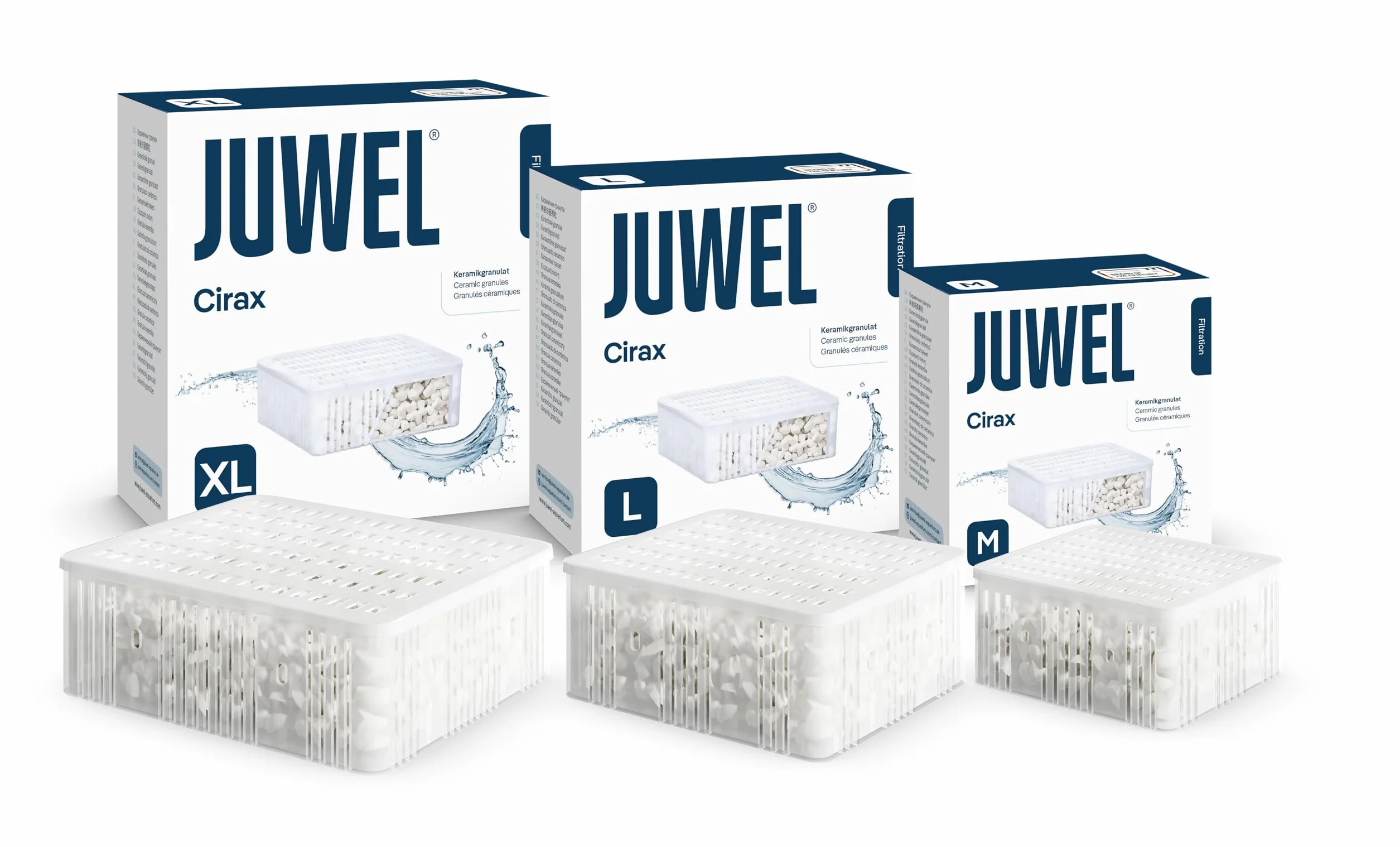 Juwel Aquarium 88056 CiraX Granulat Ceramiczny, M, Biały