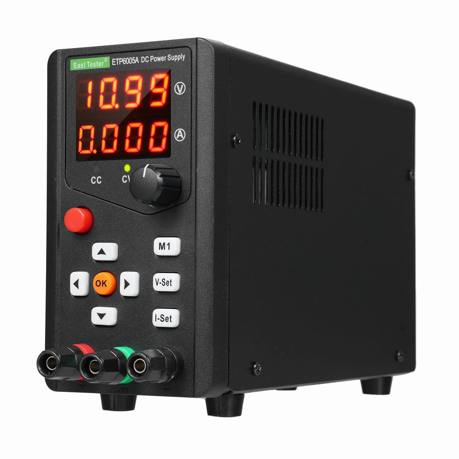 HUIOP ETP6005A Regulowany zasilacz DC 300 W 60 V 5 A Jednokanałowa regulacja enkodera Konserwacja pamięci zdalne sterowanie Zasilacz laboratoryjny
