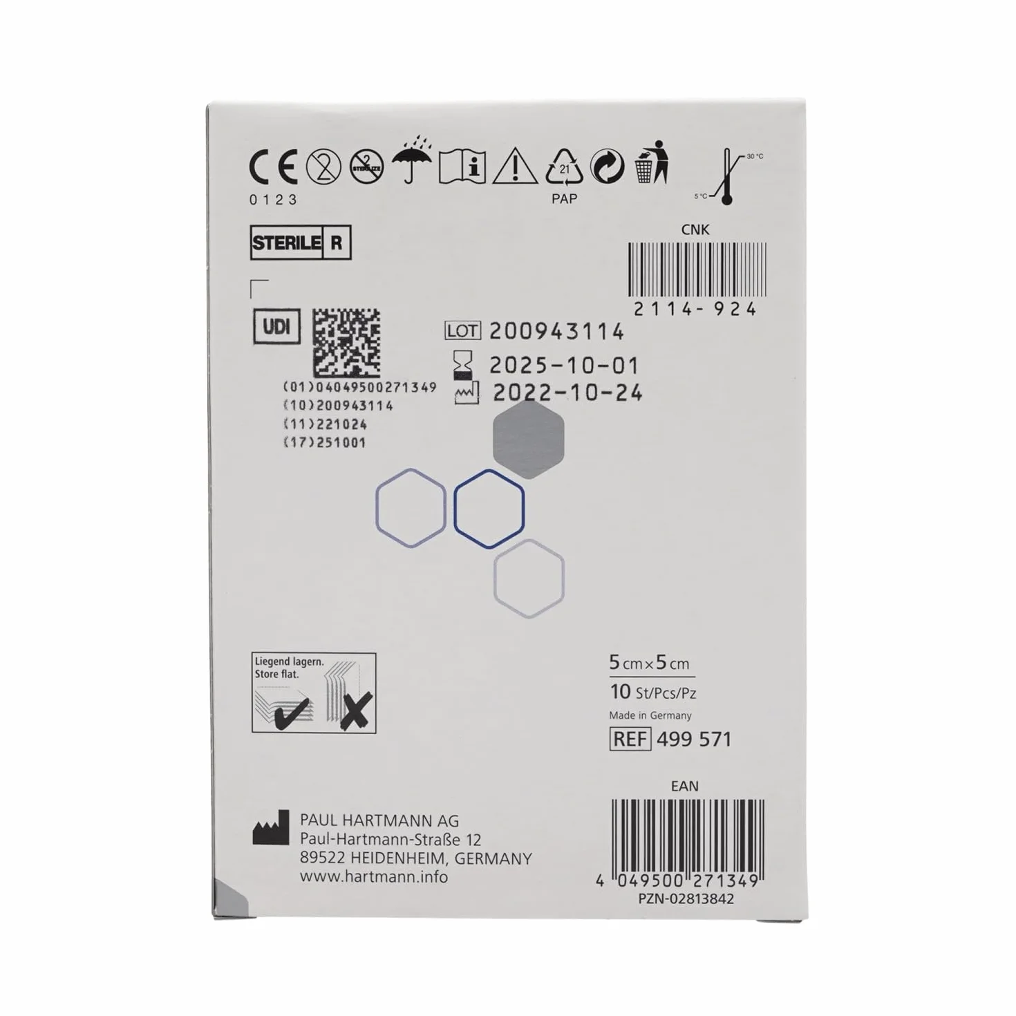 Atrauman AG Silver Plaster 5 x 5 cm (10 szt.)