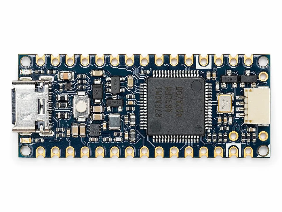 Arduino Nano R4 – Bez Headers, Płytka z Mikrokontrolerem Renesas RA4M1, Złącze Qwiic, Programowalna Dioda RGB