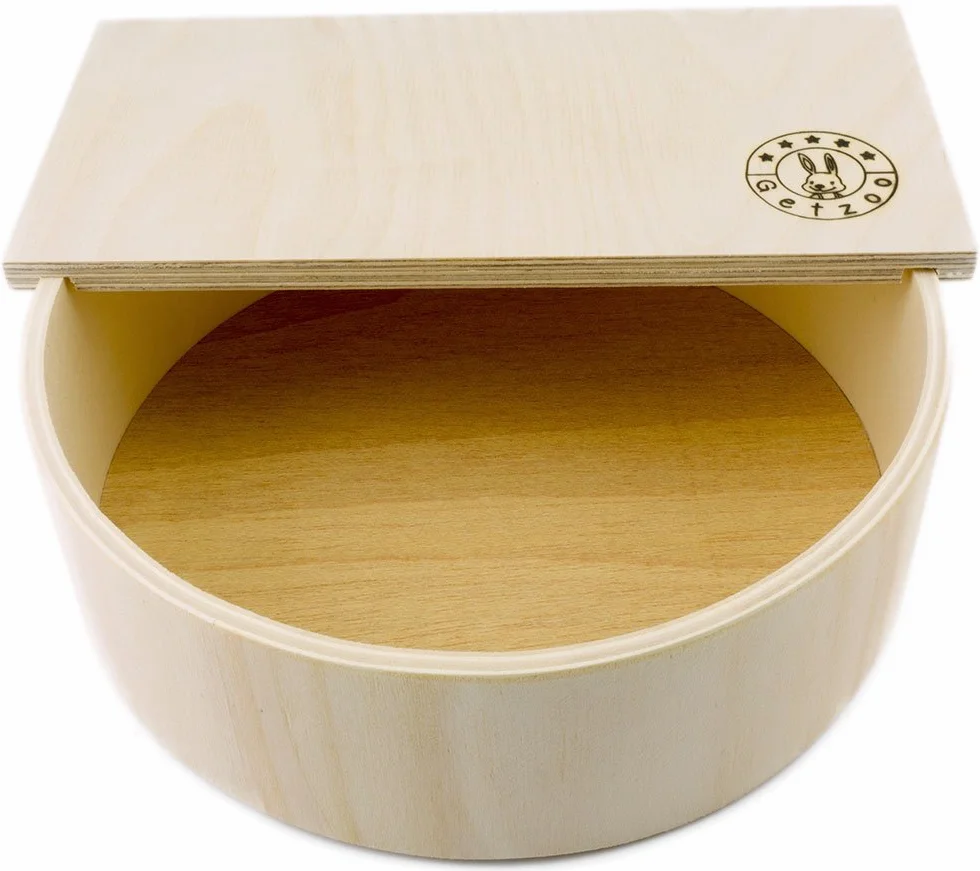 Getzoo SBXS216E Piaskownica dla Gryzoni, Ø 21 cm, Brązowy