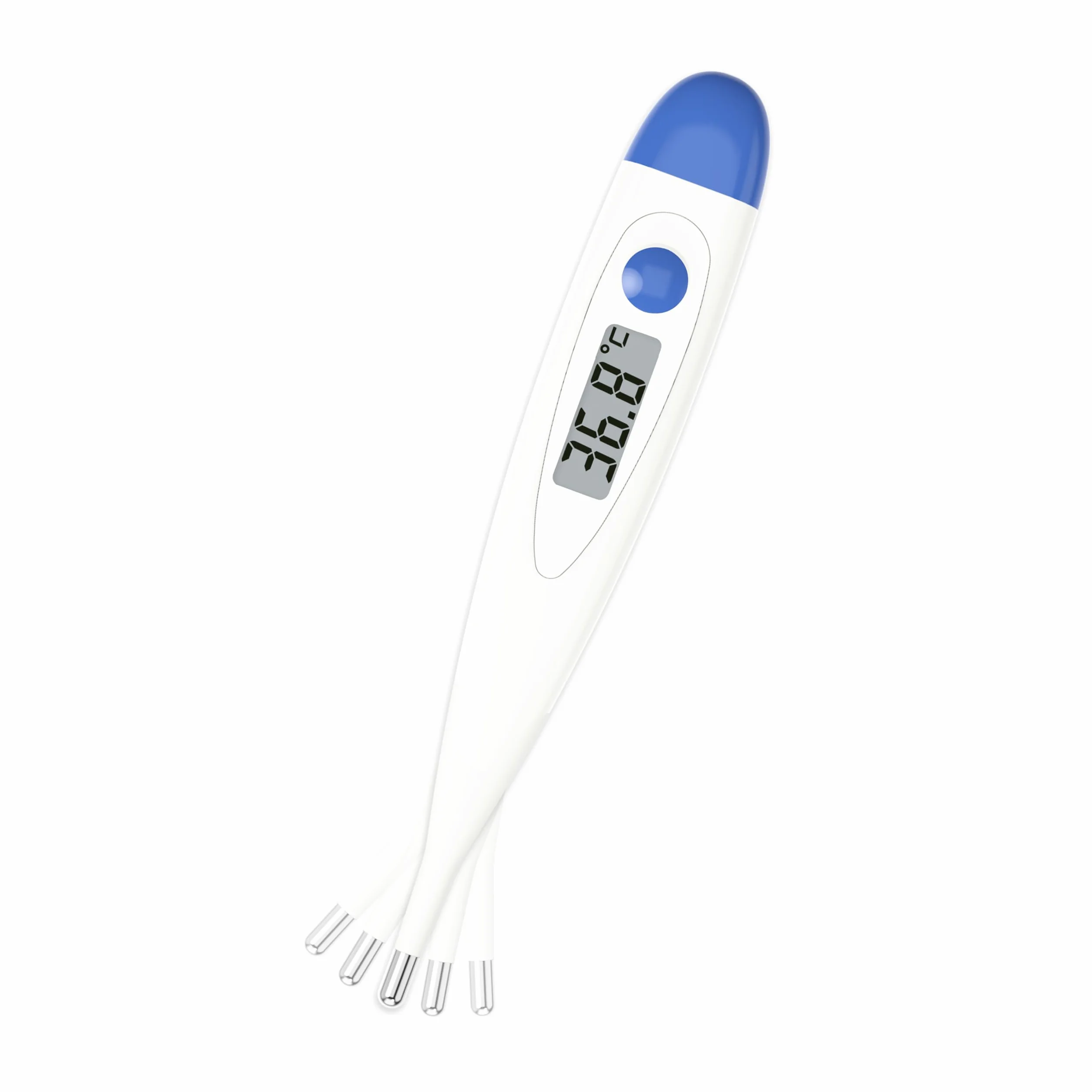 SC 313 flex Speed termometr dla zwierząt domowych, z elastyczną końcówką pomiarową do delikatnego pomiaru temperatury ciała dla małych ssaków, takich jak psy, koty i chomiki