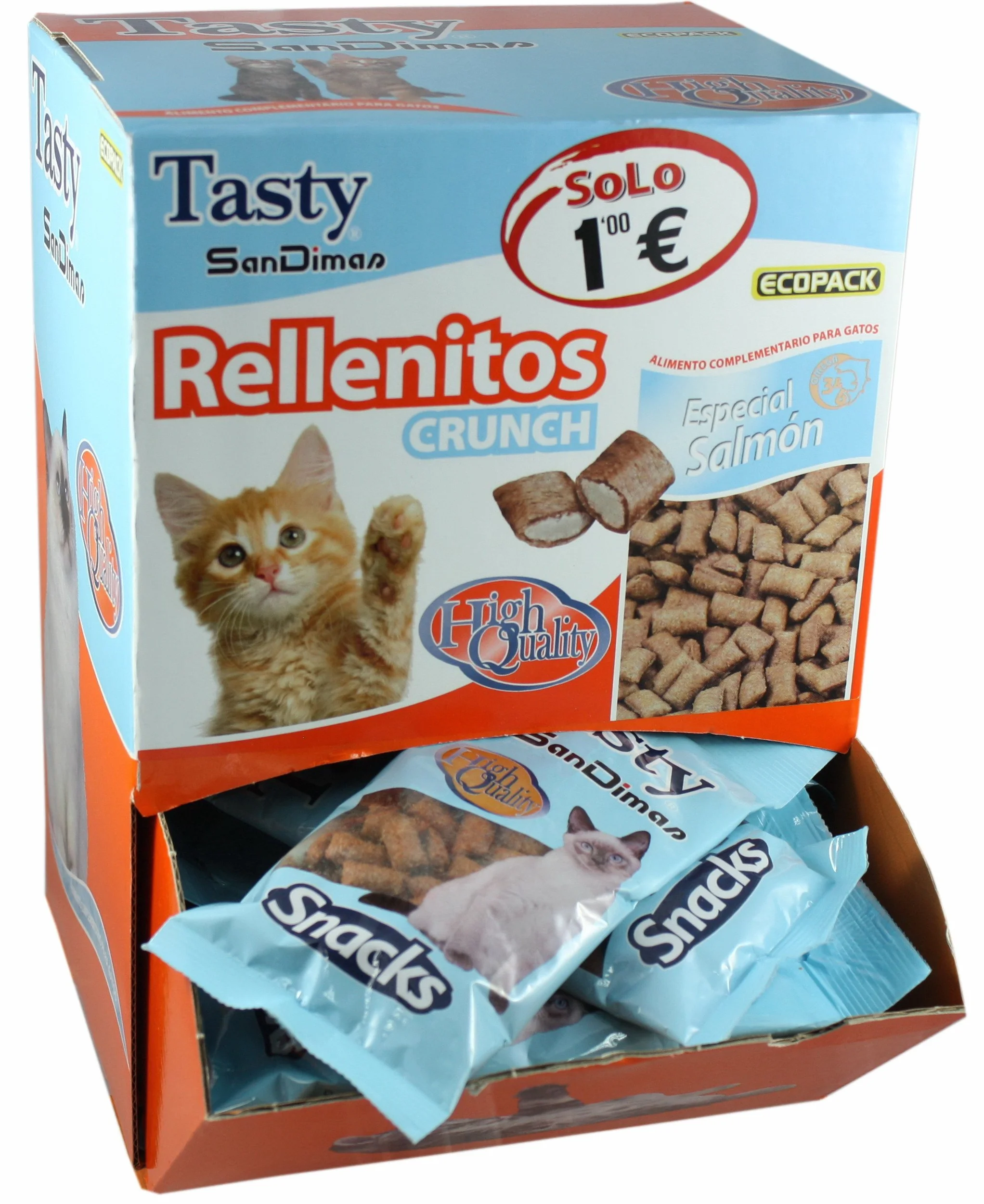 Smaczne - Przekąska dla pulchnego kota Crunch 50 gr.