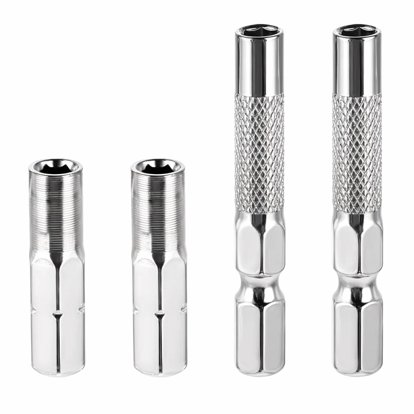 Adapter do bitów sześciokątnych 1/4 cala 6,35 na 4 mm końcówki wkrętakowe