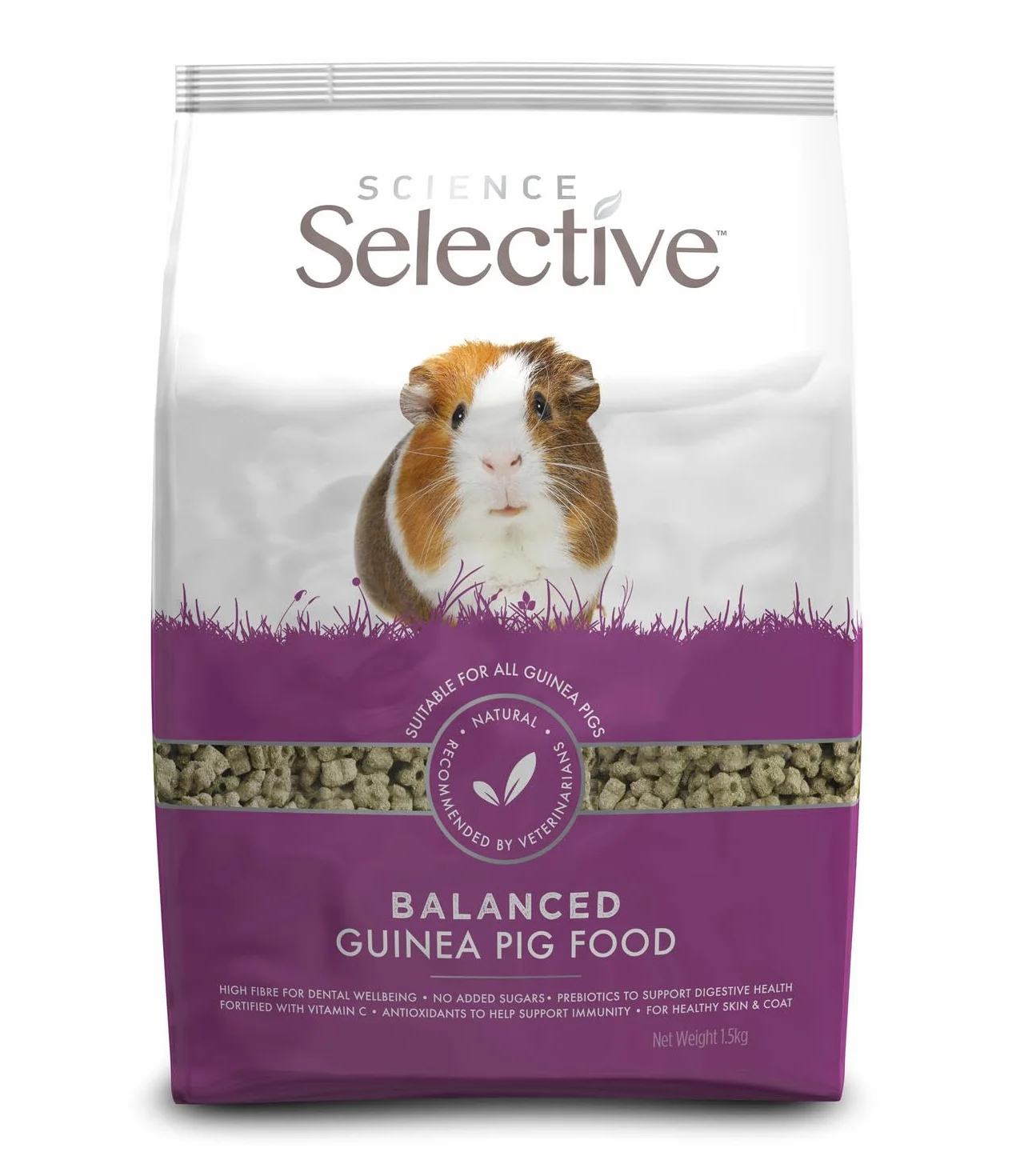 Supreme Petfoods Granulki dla świnek morskich Selective - 1,5kg