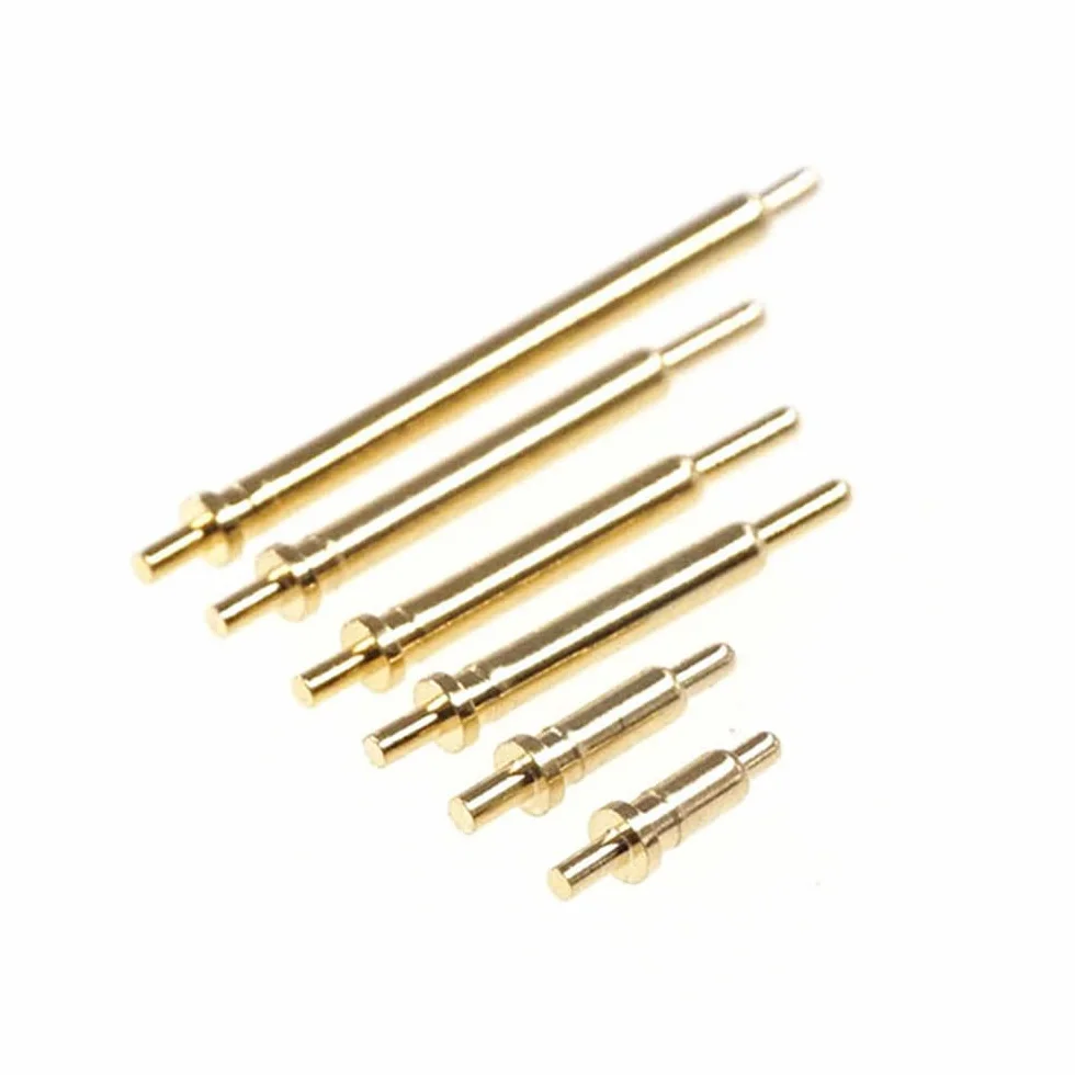10PCS Spring Loaded Pogo Pin Connector Przez Otwory PCB Single 1A,Height 8.5 mm