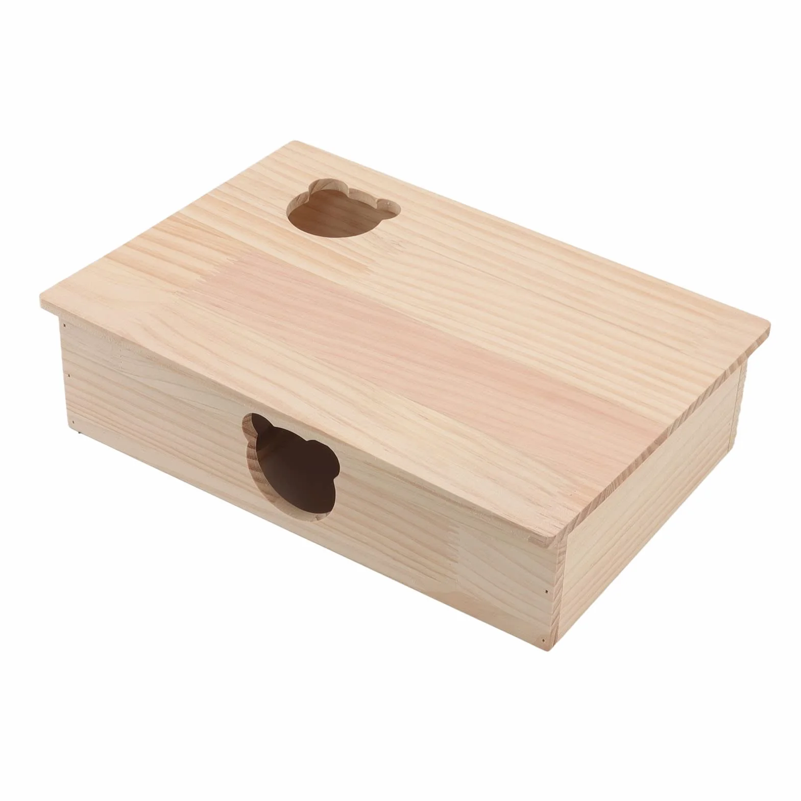 Maze Hamster Hideout, wielokomorowa mała kryjówka dla zwierząt domowych z ruchomym dachem dla chomików myszy myszoskoczki