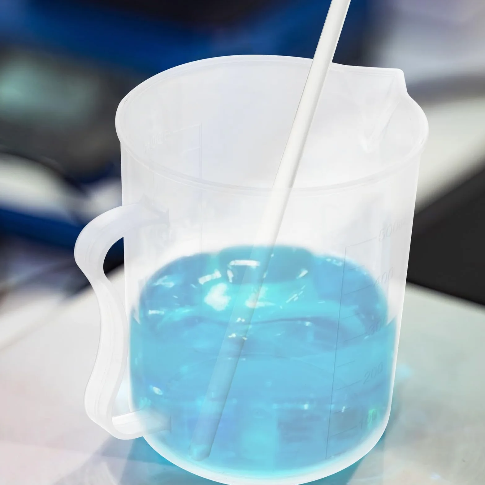 Mobestech 3kawałki Szklanych Prętów Do Mieszania Przezroczyste Narzędzia Laboratoryjne Do Mieszania i Rozpuszczania Cieczy z Zaokrąglonymi Końcami Trwałe i Solidne