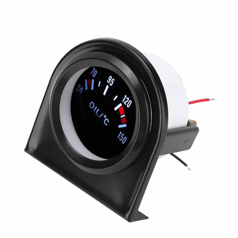 EVGATSAUTO Wskaźnik Temperatury 52 mm 2-calowy LED 50-150 ℃