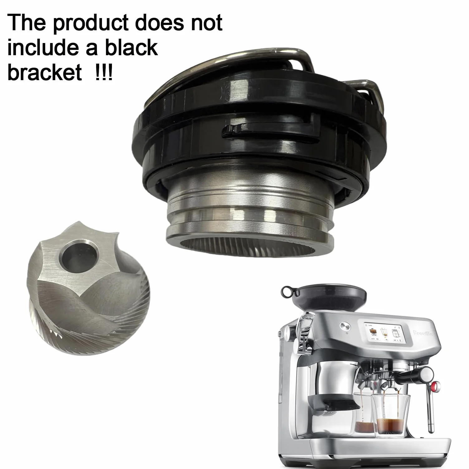 Conical Grinder Burr Set zamiennik - kompatybilny z Breville/Sage BES995/BES980XL/BES990/BES880/BES881/BES878 Espresso Machines (From 1926 PDC)
