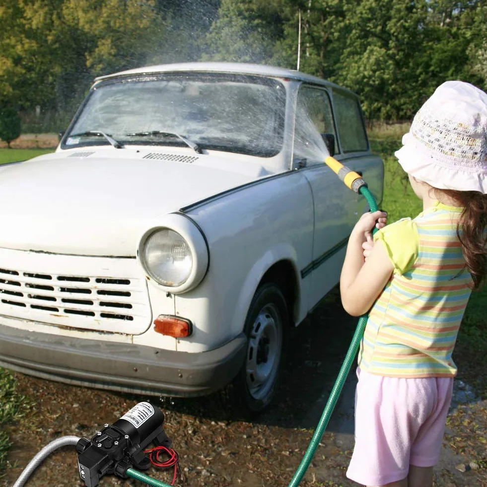 Pompa samozasysająca, pompa membranowa 60W Pompa wodna do przenoszenia pompy na zewnątrz