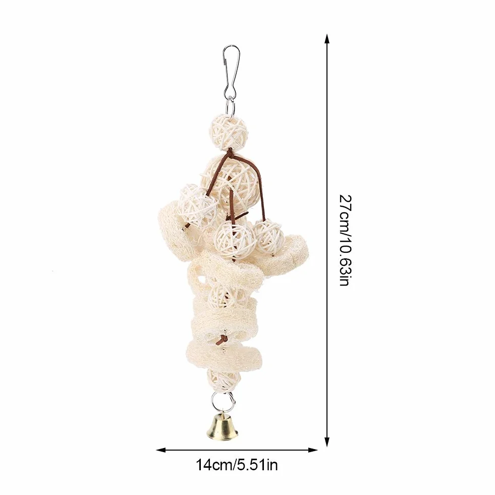 Bird Toys, Parakeet Toys Bird Toys Bird Swing Zabawki Kakatie Toys Można zawiesić w Dużych i średnich Klatkach Papugi
