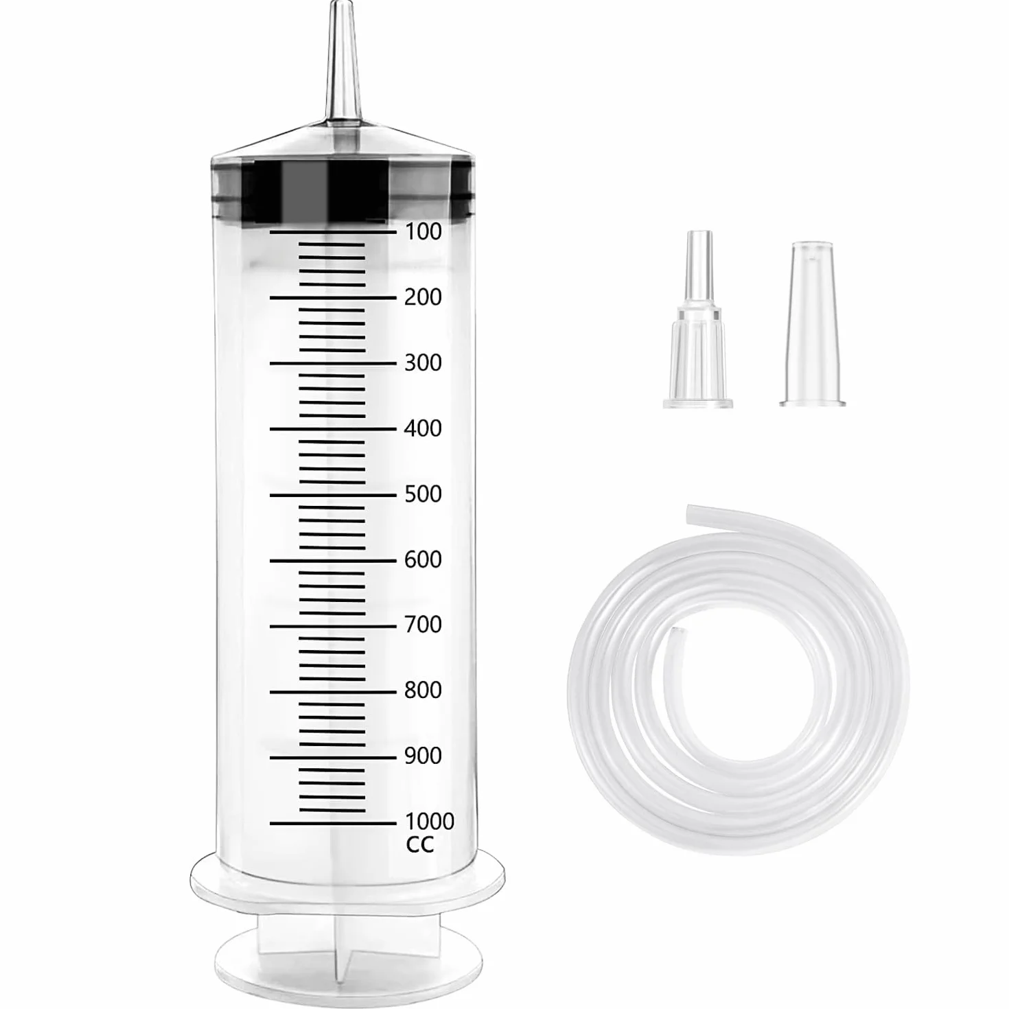 Duża strzykawka z wężem, pompa do odsysania oleju 1000 ml, pompka ręczna, strzykawka olejowa do płynu hamulcowego, olejów przekładniowych, chłodziwa, silnika, odsysania oleju, pompa
