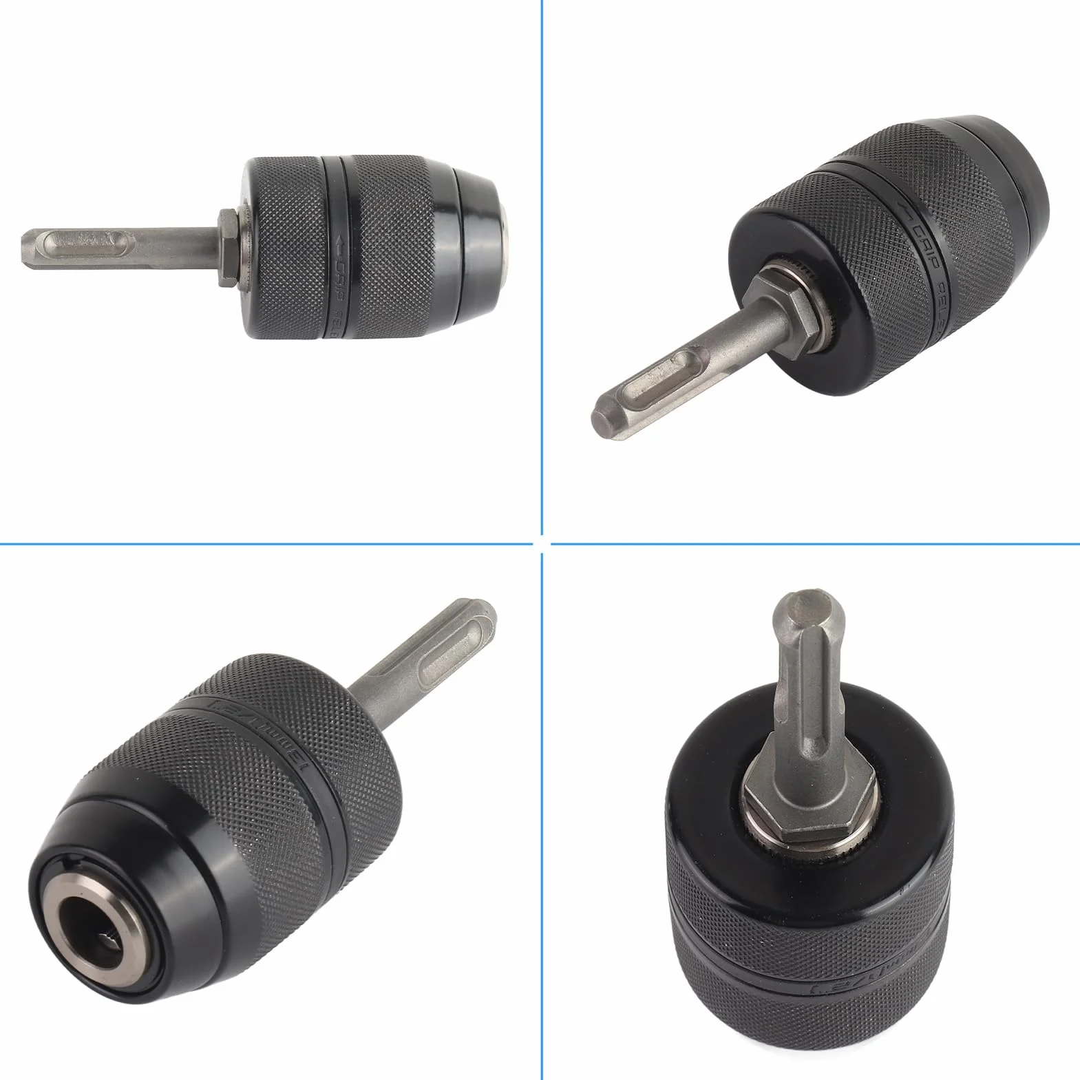 Adapter do uchwytu zaciskowego SDS, wysoka twardość, przyjemna powierzchnia, precyzyjna podszewka SDS, do szybkiej wymiany adapterów SDS