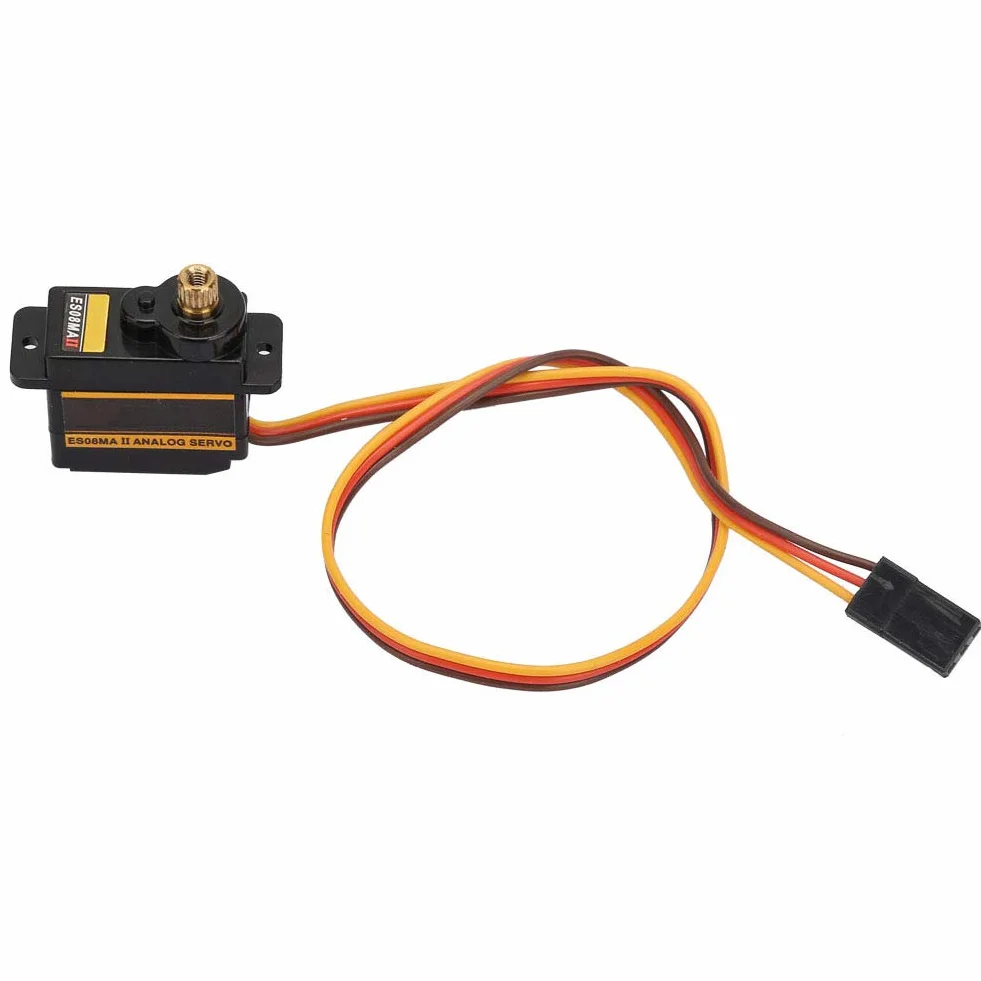 Wysoka prędkość 12 g / 1,8 kg / 10 sekund Analogowe serwo Metal Gear, Metal Gear Servo, wysokowydajne roboty Super gładkie do stałych skrzydeł ES08MA II