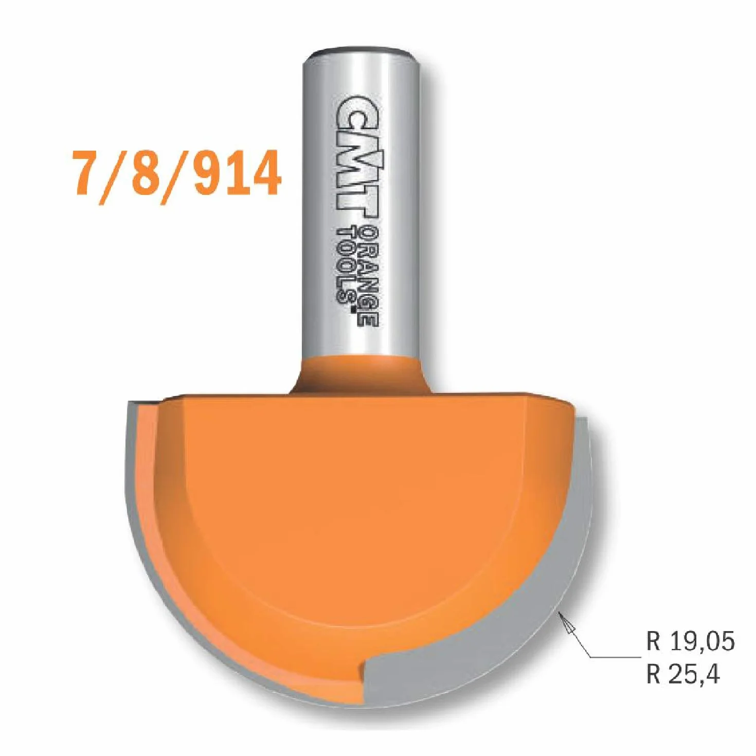CMT Orange Tools 914.690.11 tools, Grigio/Arancio